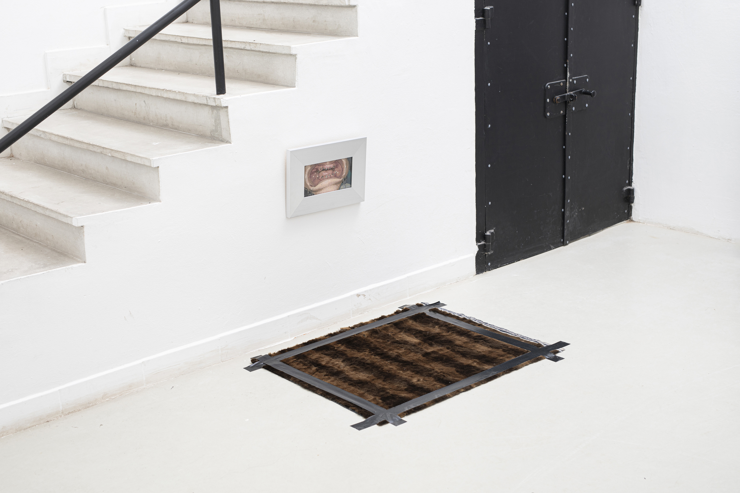 enterior at xxx / Untitled, Cyborgs and Ephemeral failures series , cross stitch 