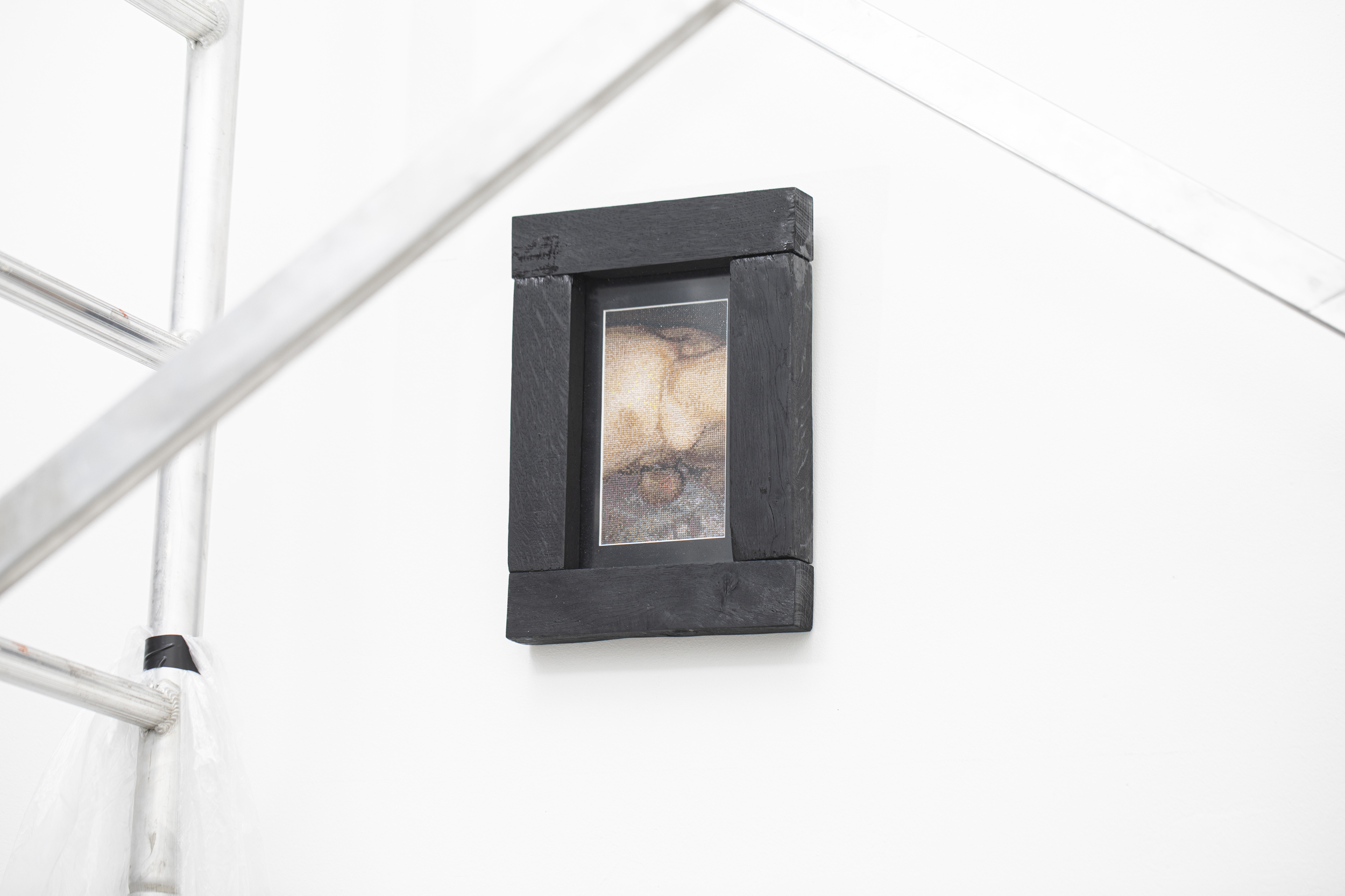 enterior at xxx / Untitled, Cyborgs and Ephemeral failures series , cross stitch 