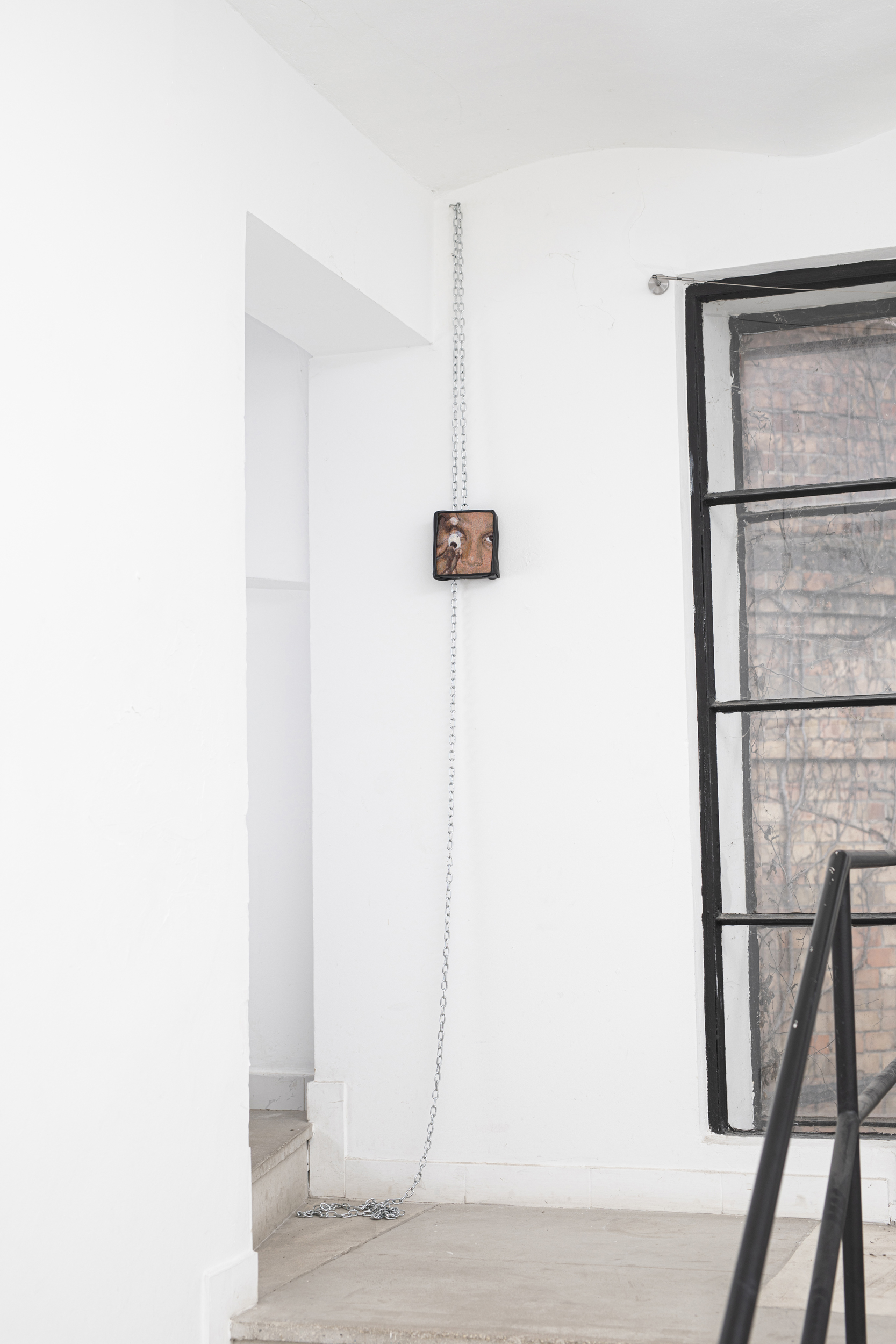 enterior at xxx / Untitled, Cyborgs and Ephemeral failures series , cross stitch 