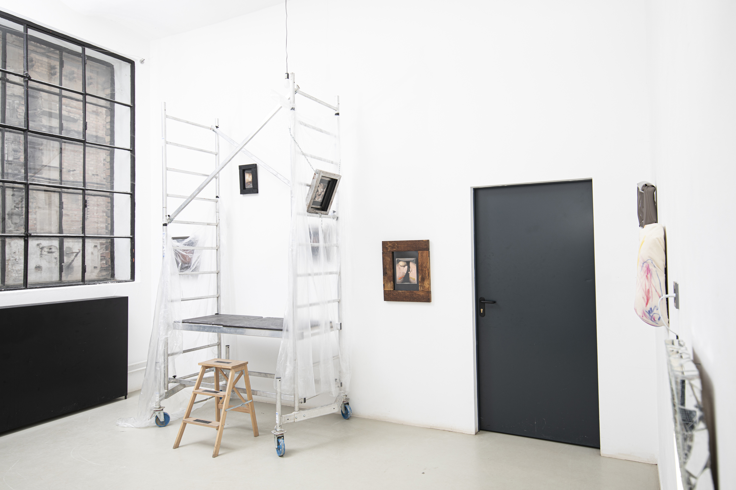 enterior at xxx / Untitled, Cyborgs and Ephemeral failures series , cross stitch 