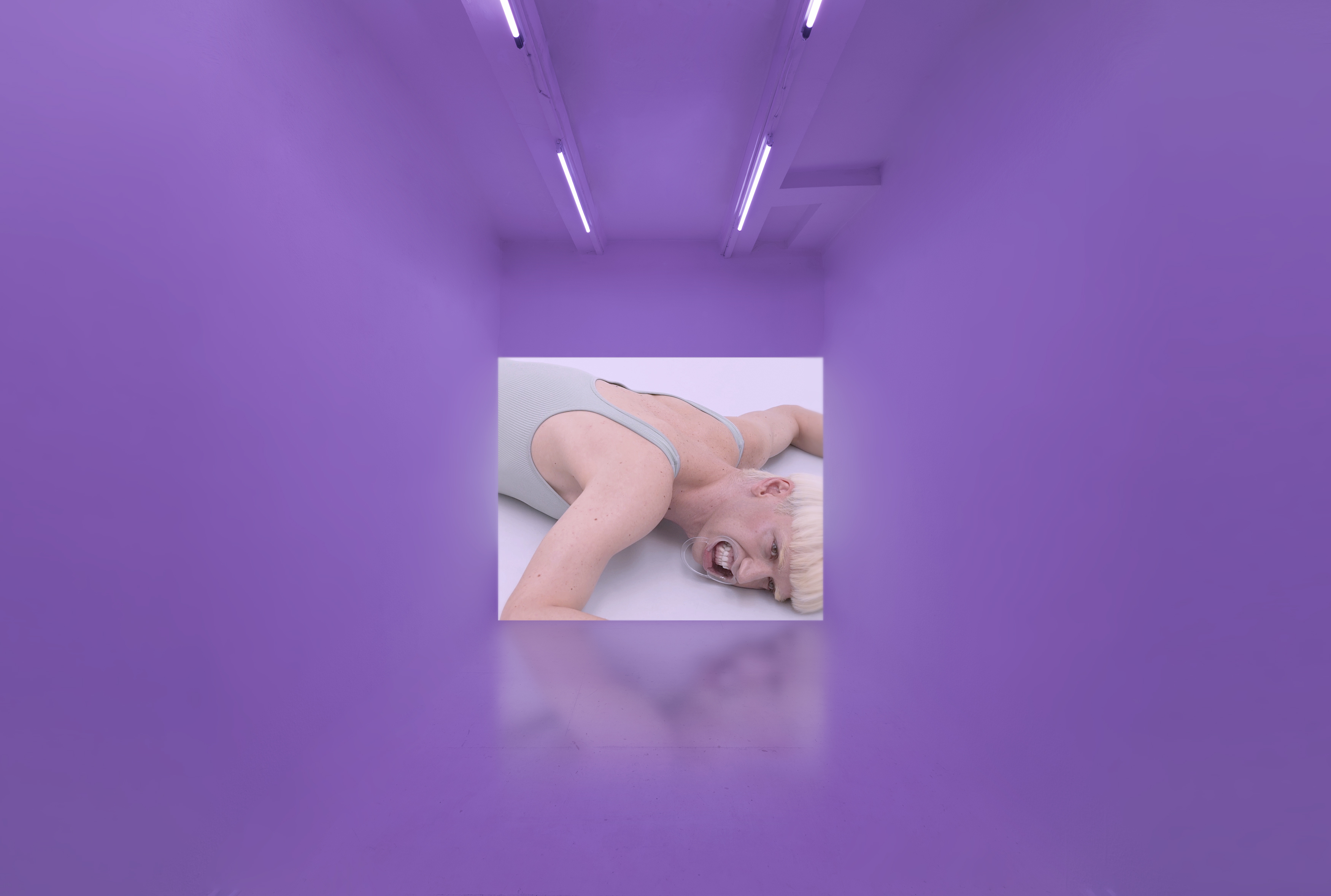 Mit Borrás. Natoru. Film,  Installation & Media Performance, Installation Views at Kunstverein Göttingen,  Curated by Stephan Klee, Lyra Creative Director Rachel Choreographed and Performed by Ulrico, Photos by Peter Heller, 2026