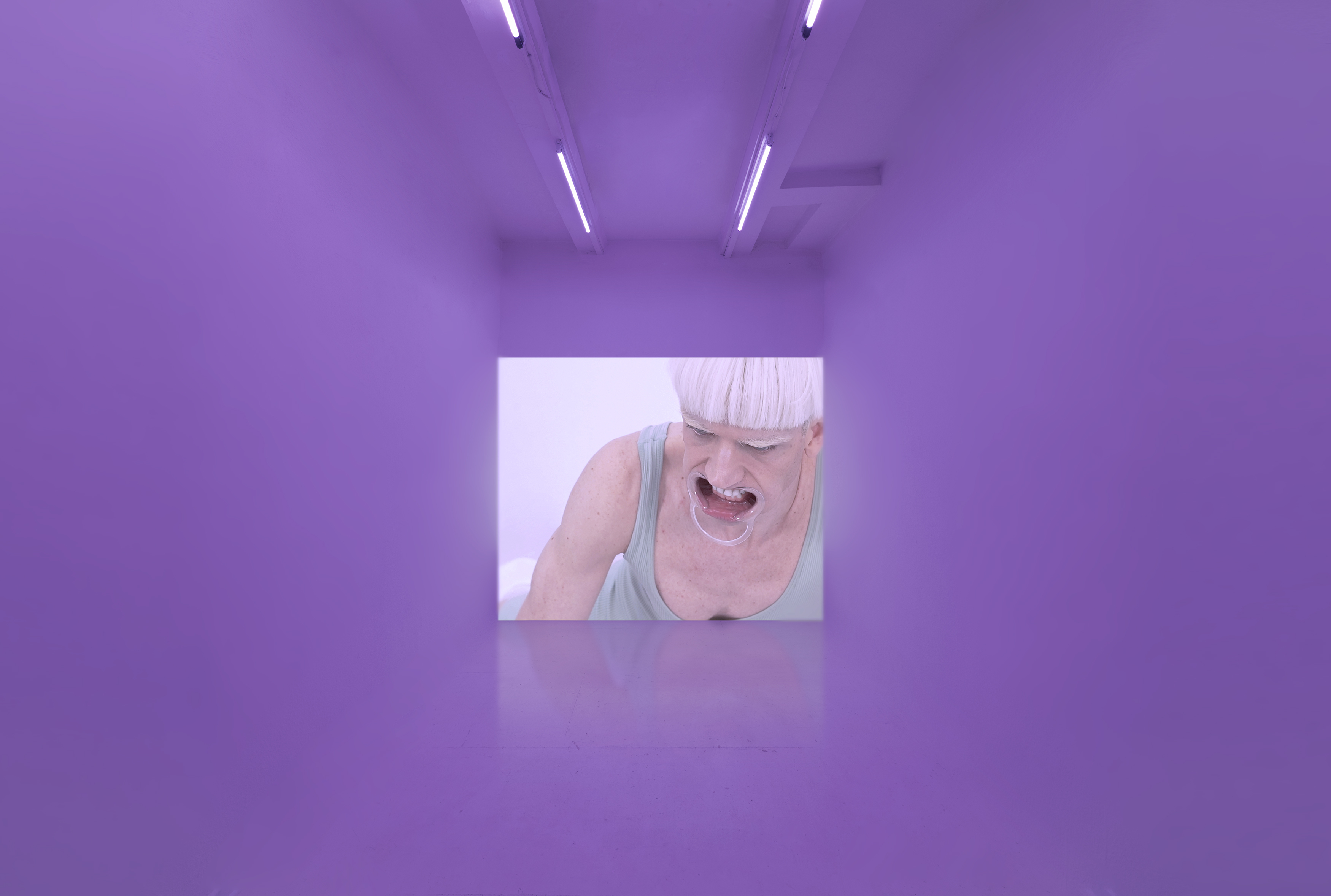 Mit Borrás. Natoru. Film,  Installation & Media Performance, Installation Views at Kunstverein Göttingen,  Curated by Stephan Klee, Lyra Creative Director Rachel Choreographed and Performed by Ulrico, Photos by Peter Heller, 2026