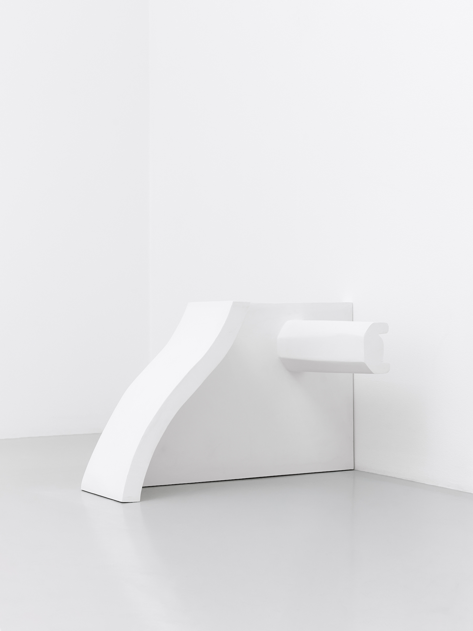 Therese Norgren, Thresholders (Module 1-5), 2026, Polystyrene, plywood, acrylic, spackling paste, marker pen, Photo: Julia Malmquist