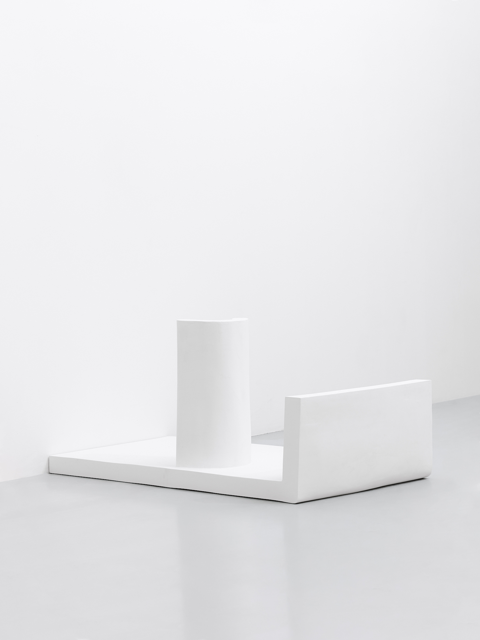 Therese Norgren, Thresholders (Module 1-5), 2026, Polystyrene, plywood, acrylic, spackling paste, marker pen, Photo: Julia Malmquist