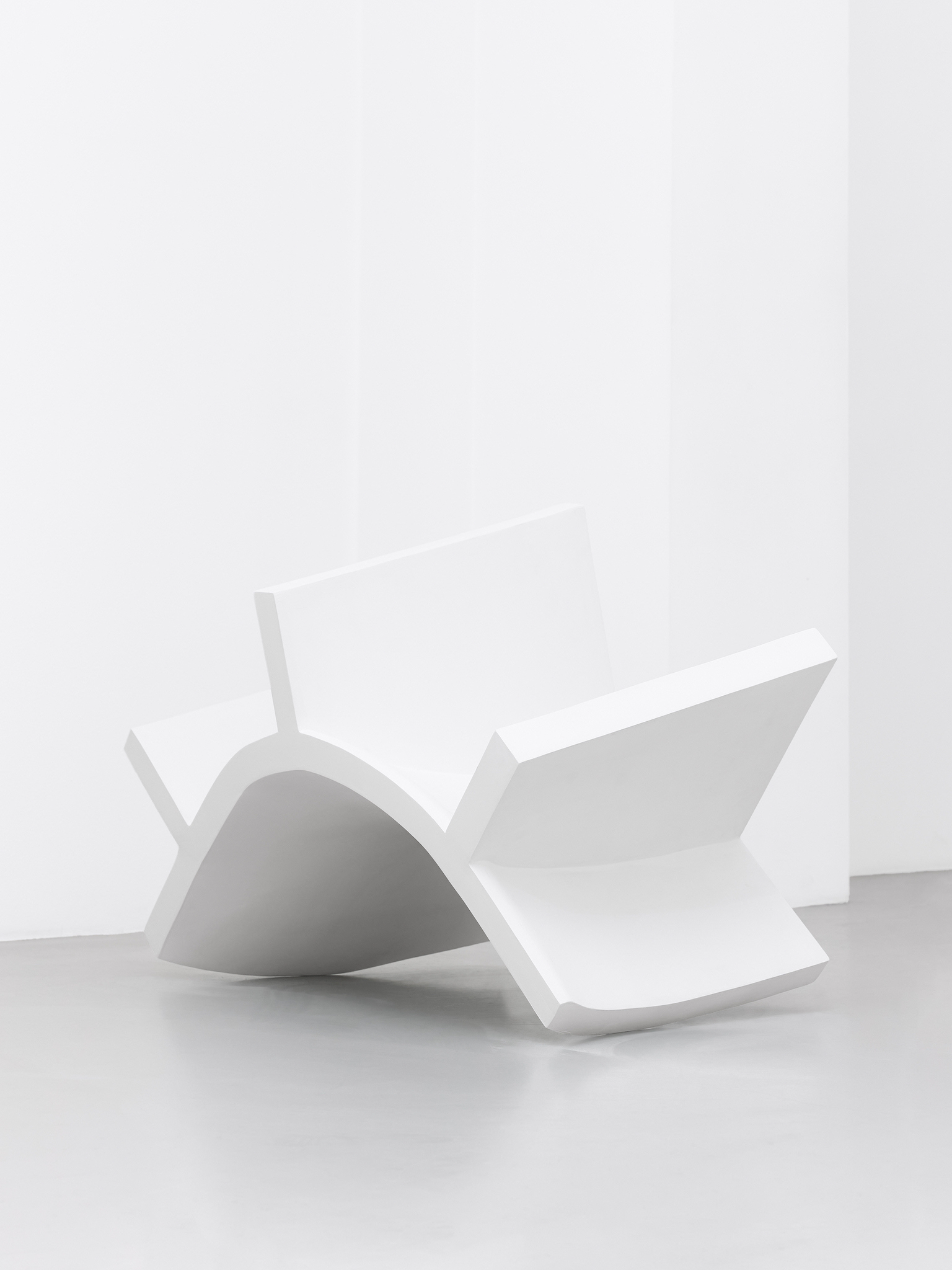 Therese Norgren, Thresholders (Module 1-5), 2026, Polystyrene, plywood, acrylic, spackling paste, marker pen, Photo: Julia Malmquist