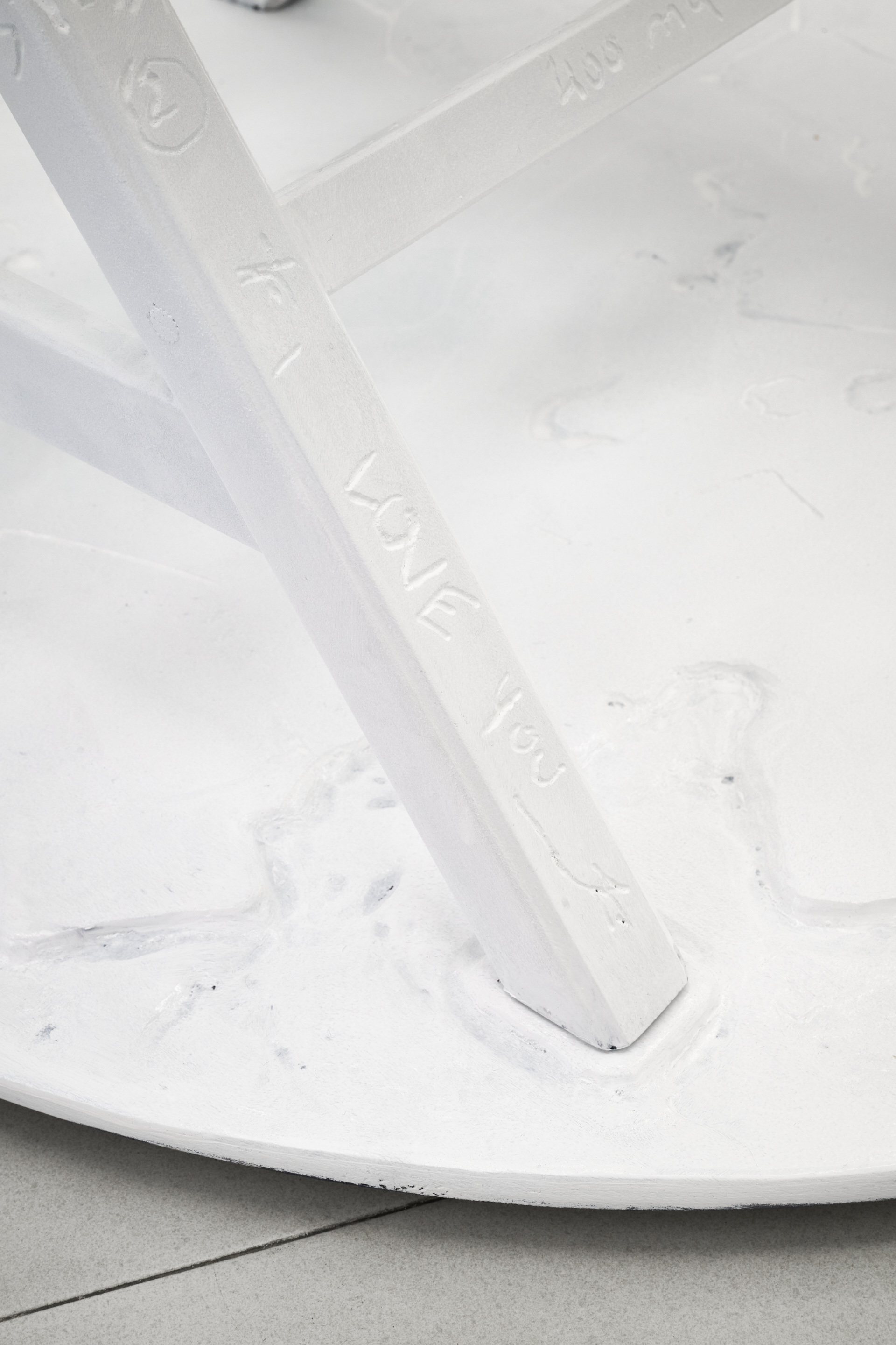 Bianca Milan, Performing Productions presents, 2026,  enamel, canvas and paper on wood, variable dimensions