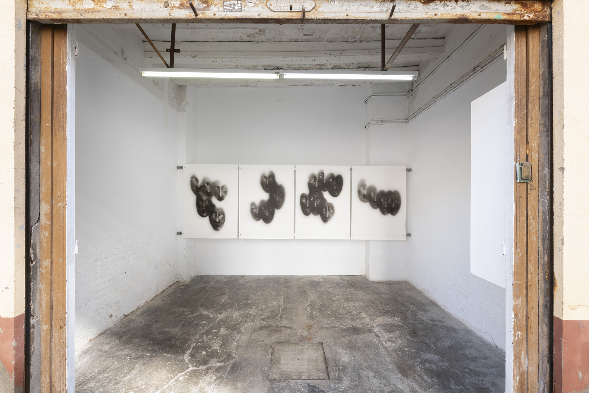 Nistagmo by Nadia Barkate, exhibition view at raccoon projects, Barcelona, 2026