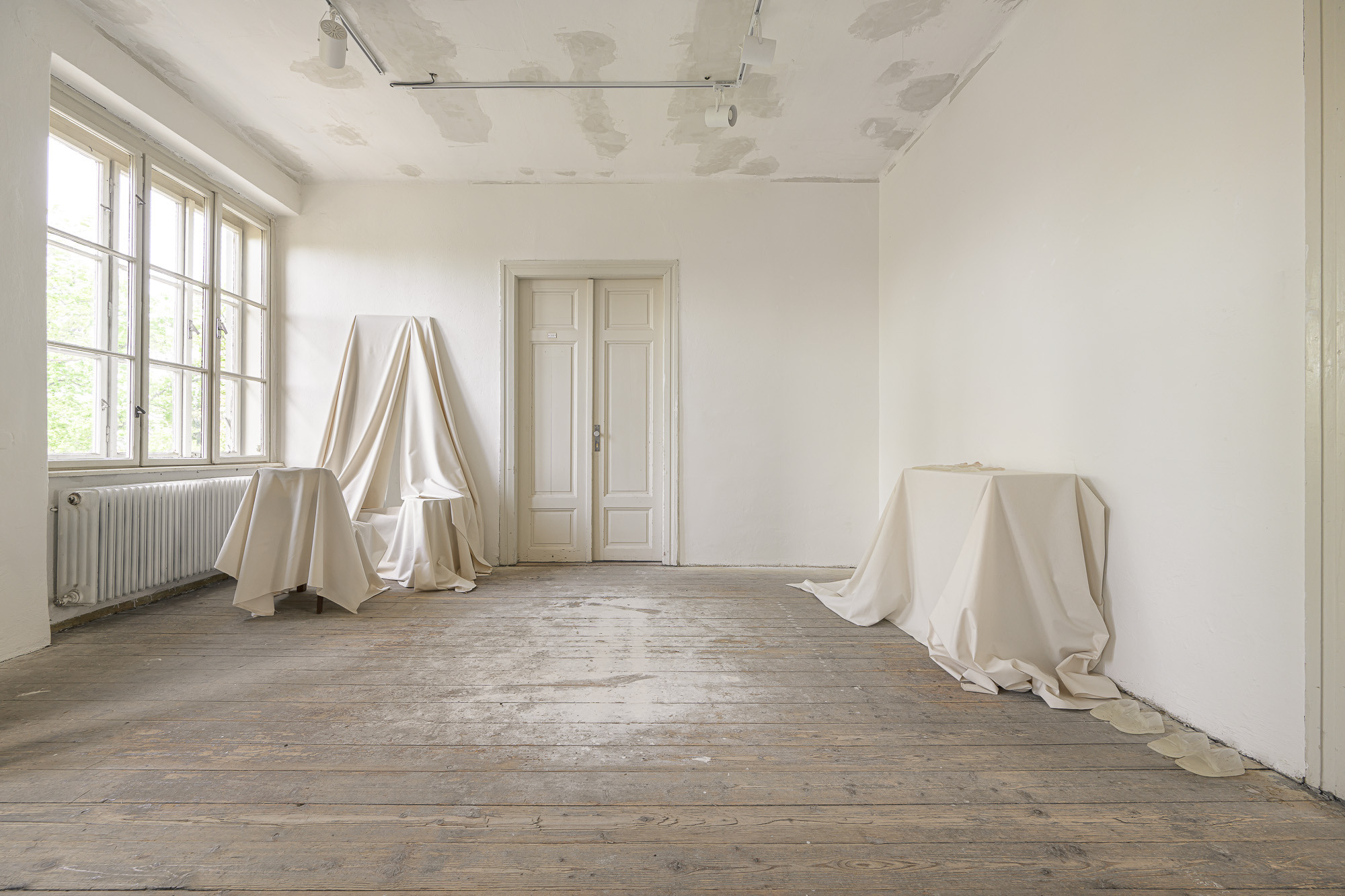 Installation view You can return, but no one will be there, Margarita Ivy & Bystrík Klčo , Cultural and Creative Center ARTA, 2026. Courtesy of artists. Credits: isonative.