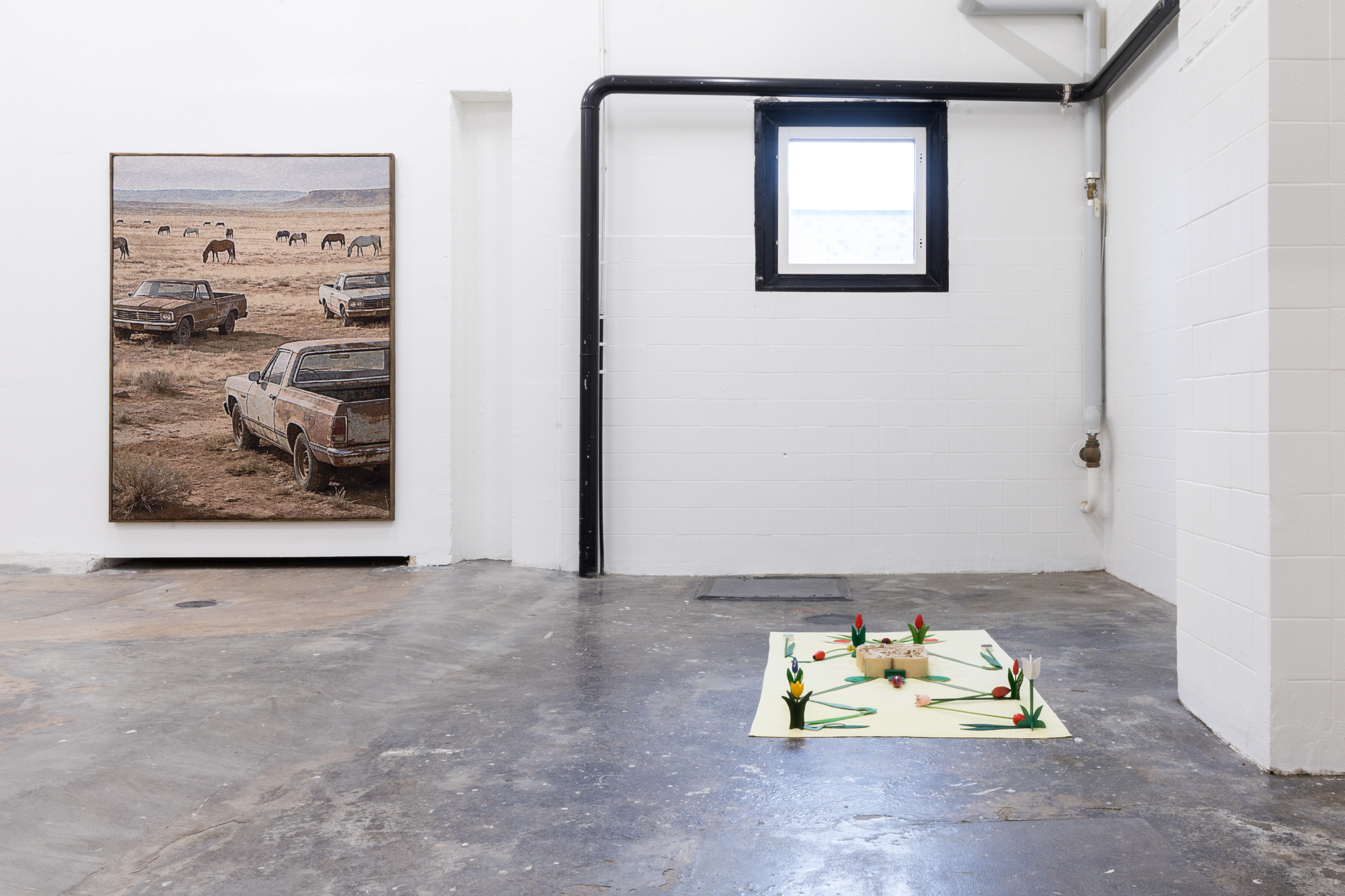 Another Name for Beauty, installation view at Pitted Dates, Helsinki.