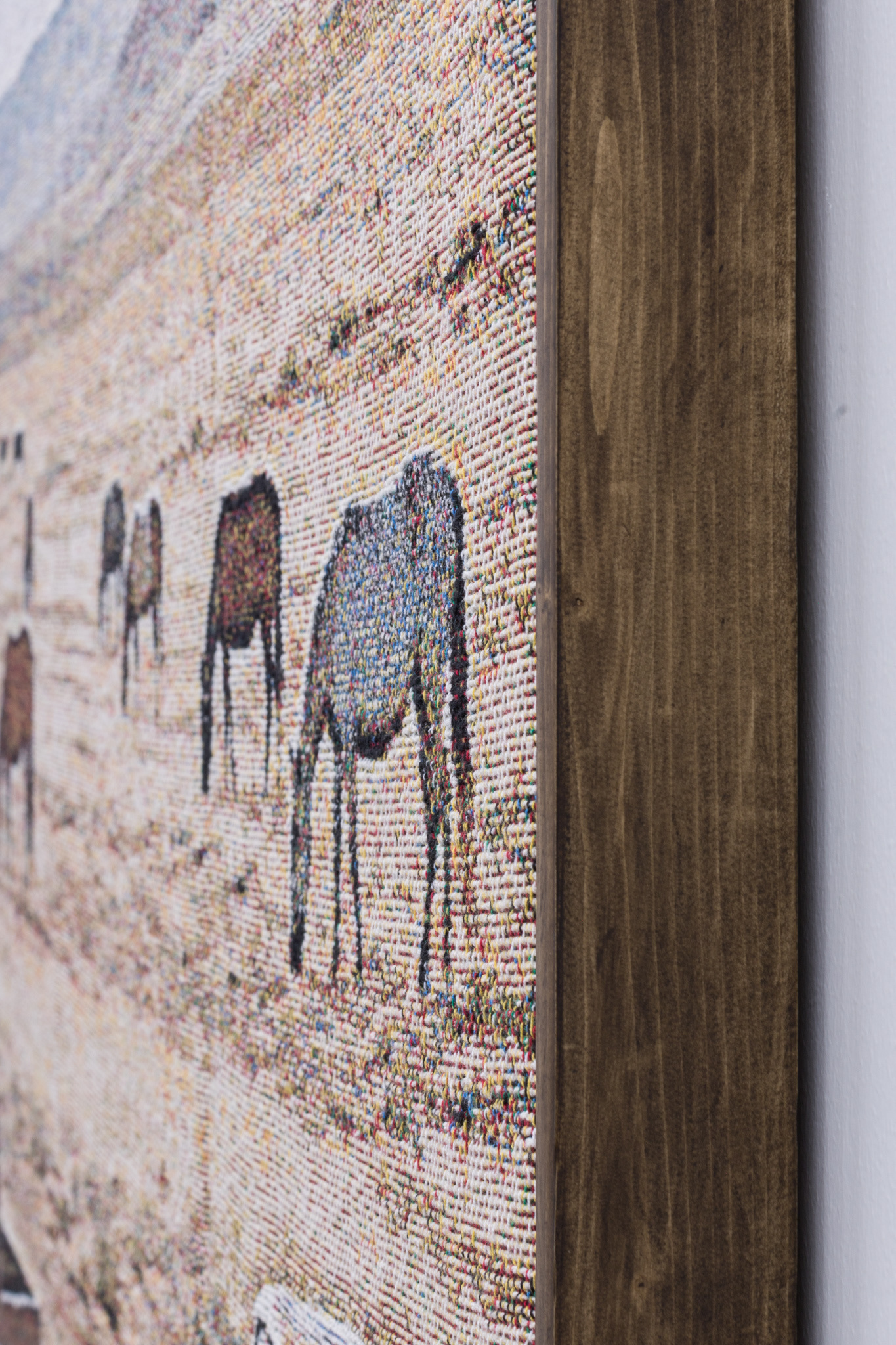  Kate Ruck: Thunder and lightning in her thighs (from Horsepower), 2026, Jacquard weave in cotton, 204 x 154 x 5 cm, unique, 1 AP