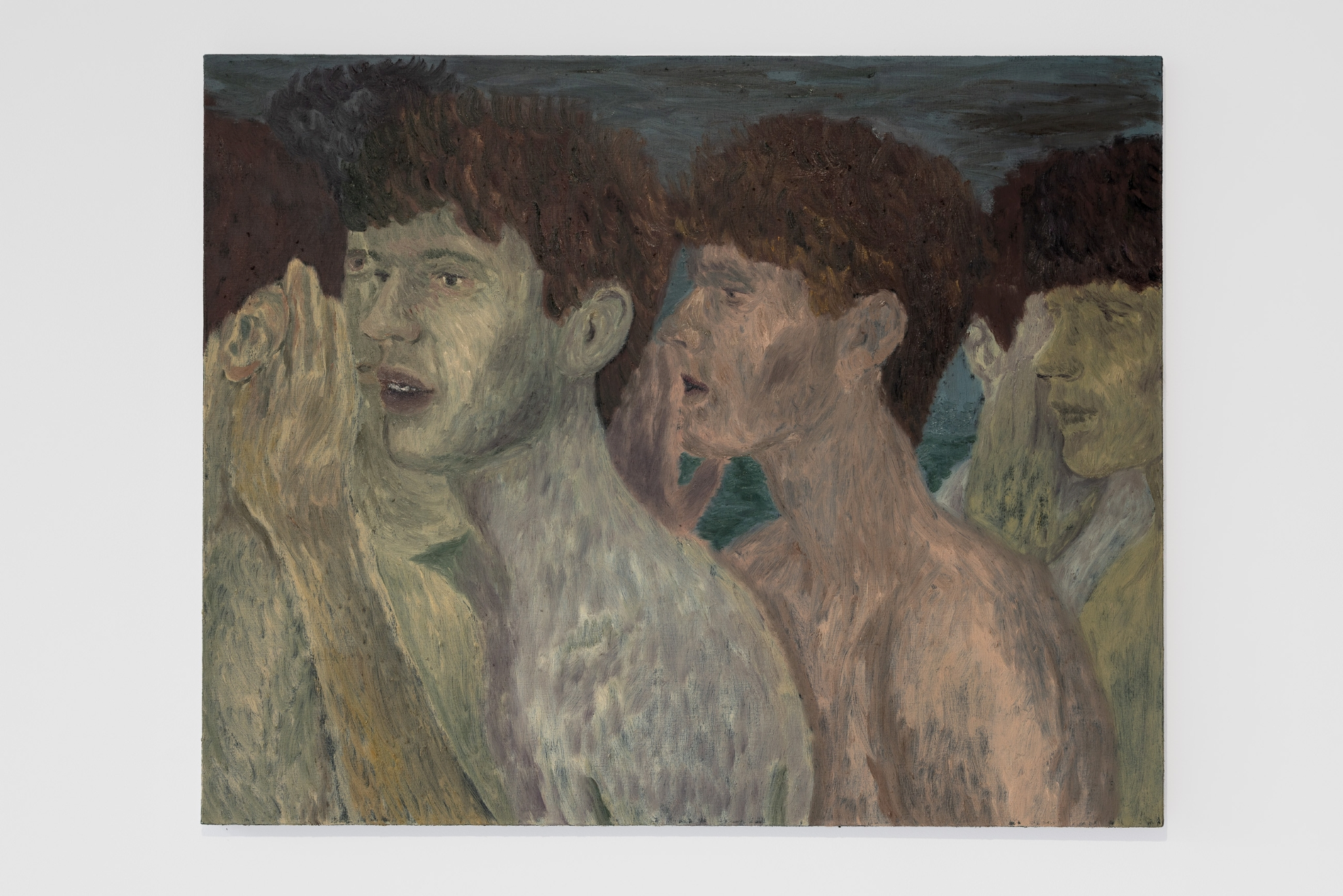 Jakub Czyż, „Insinuations,”, 2026, oil on canvas, 65 x 81 cm