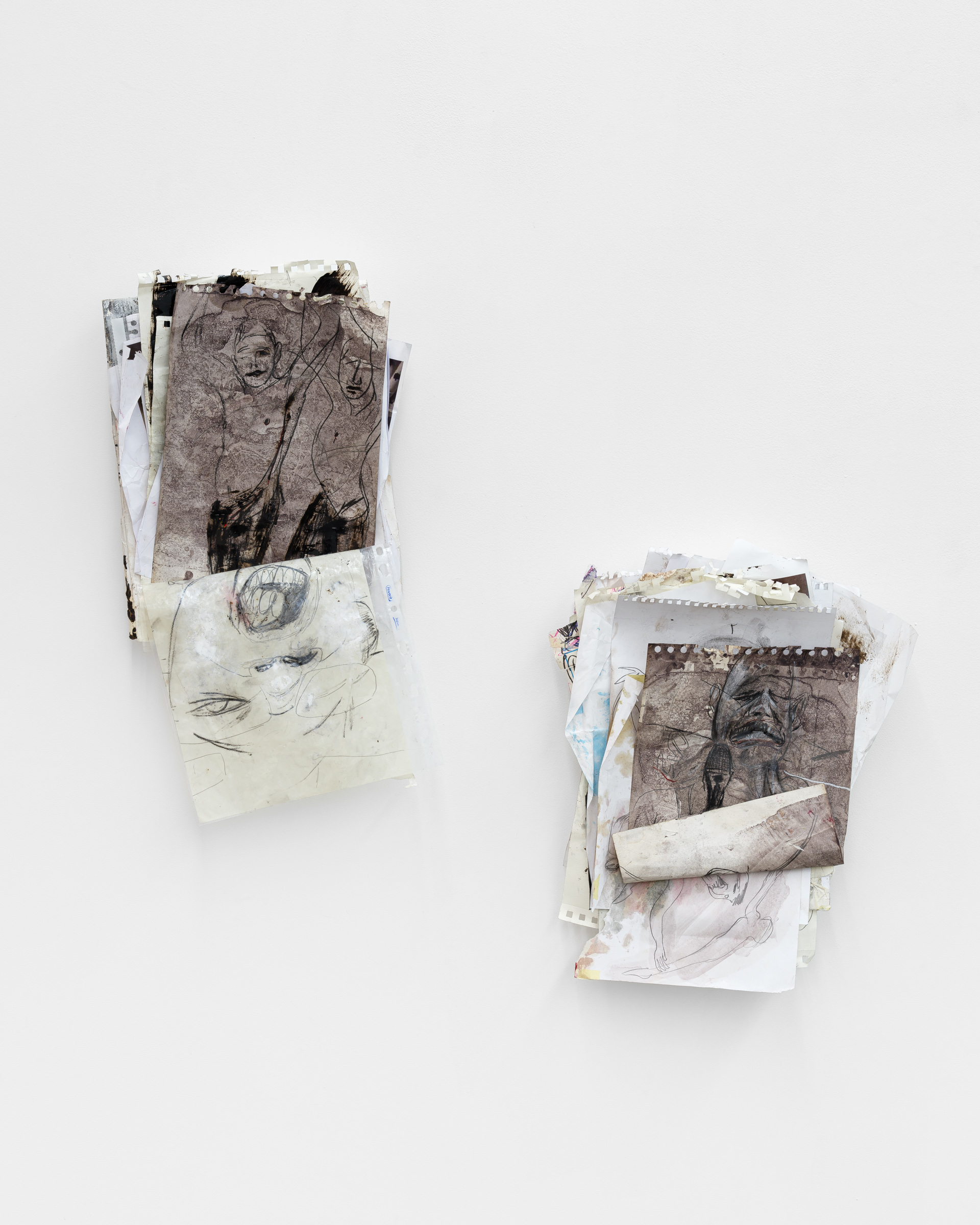 "As the veneer of democracy starts to fade", curator Clément Caballero, with Emmanuel Beguinot, Nikita Gale, Keta Gavasheli, Brett Ginsburg, Gordon Matta-Clark, Erwan Sene, Leyla Yenirce, Derouillon, 2026  Courtesy of the artists and Derouillon Paris