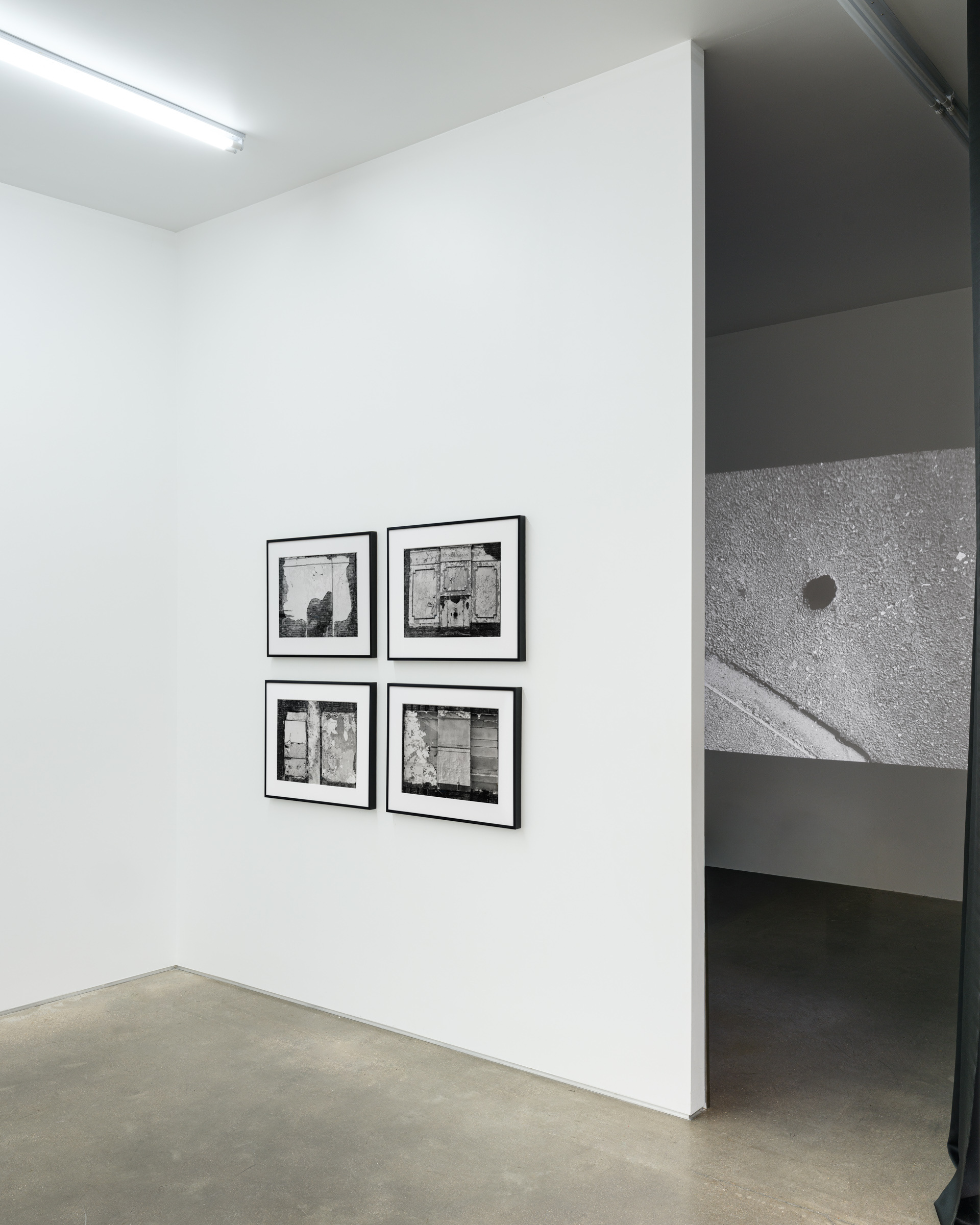 "As the veneer of democracy starts to fade", curator Clément Caballero, with Emmanuel Beguinot, Nikita Gale, Keta Gavasheli, Brett Ginsburg, Gordon Matta-Clark, Erwan Sene, Leyla Yenirce, Derouillon, 2026  Courtesy of the artists and Derouillon Paris