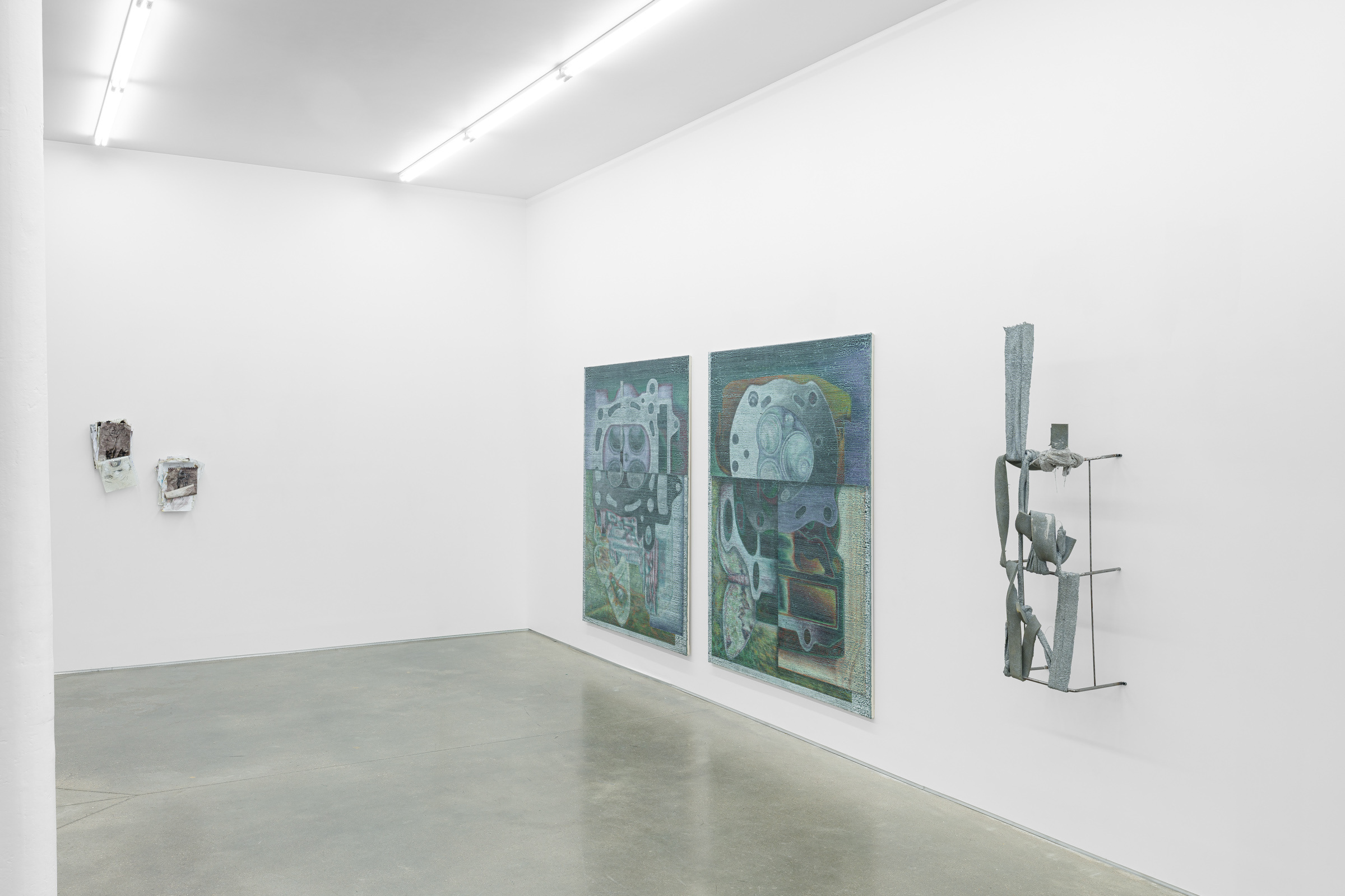 "As the veneer of democracy starts to fade", curator Clément Caballero, with Emmanuel Beguinot, Nikita Gale, Keta Gavasheli, Brett Ginsburg, Gordon Matta-Clark, Erwan Sene, Leyla Yenirce, Derouillon, 2026  Courtesy of the artists and Derouillon Paris