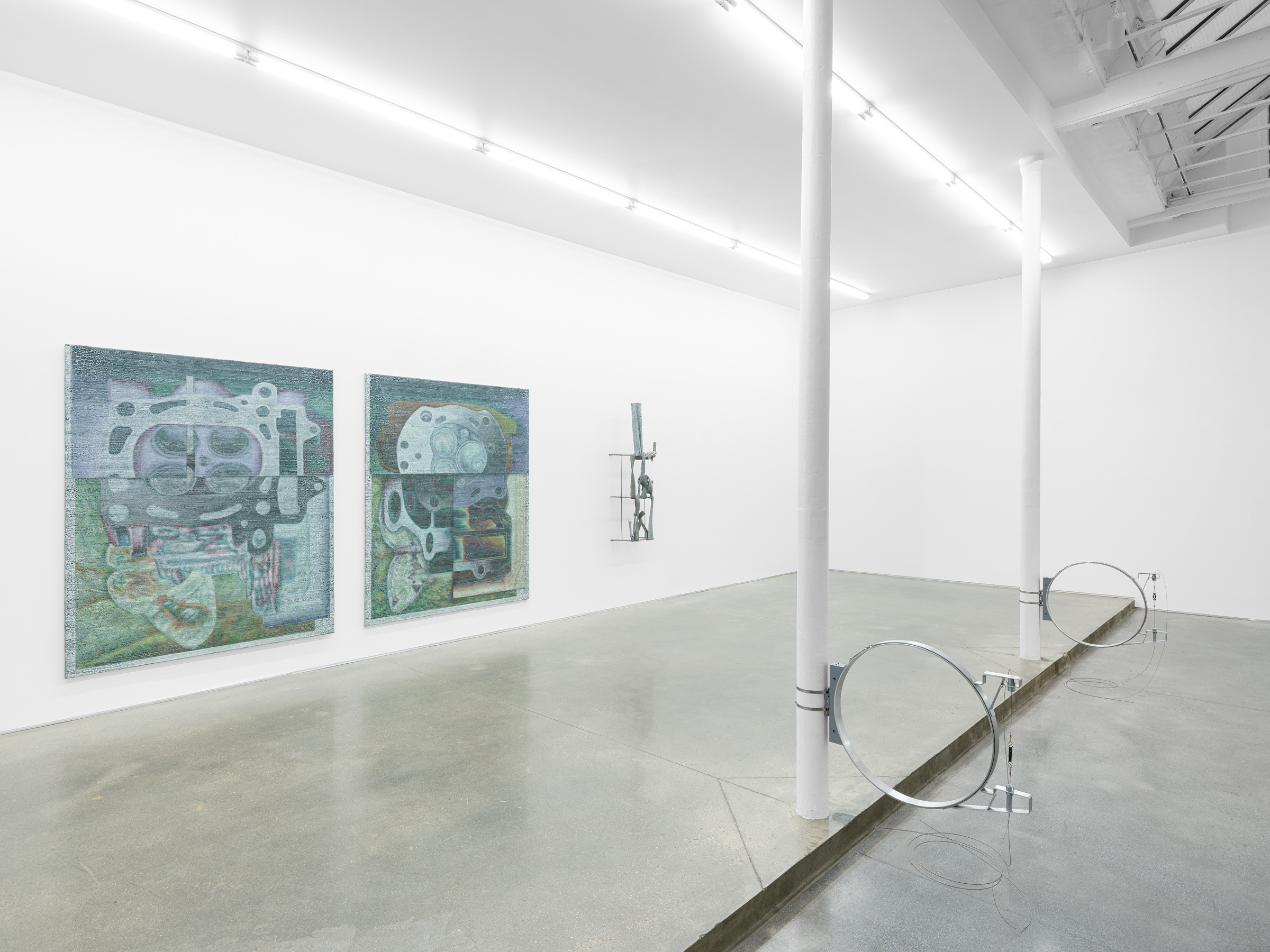 "As the veneer of democracy starts to fade", curator Clément Caballero, with Emmanuel Beguinot, Nikita Gale, Keta Gavasheli, Brett Ginsburg, Gordon Matta-Clark, Erwan Sene, Leyla Yenirce, Derouillon, 2026  Courtesy of the artists and Derouillon Paris