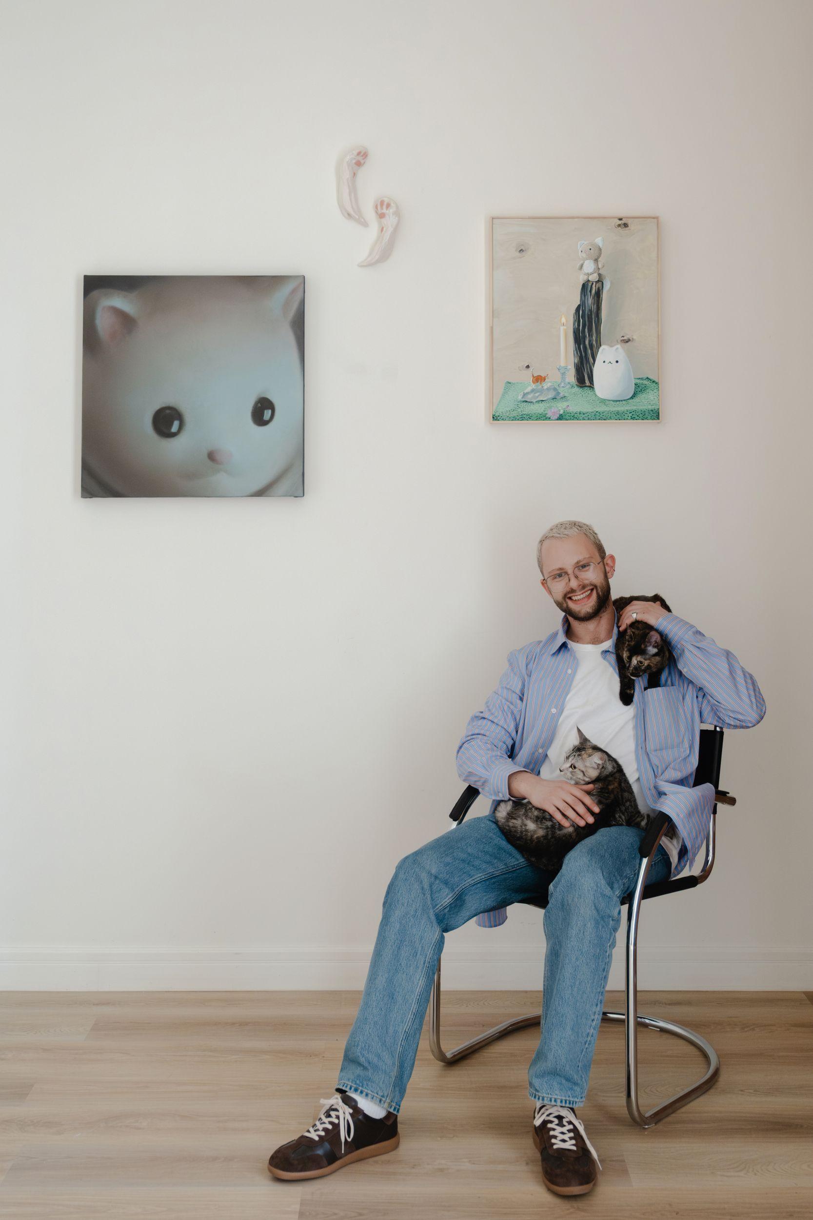 Cat show. Curator Petr Iwanow. Photo by Evgeniya Baranova 