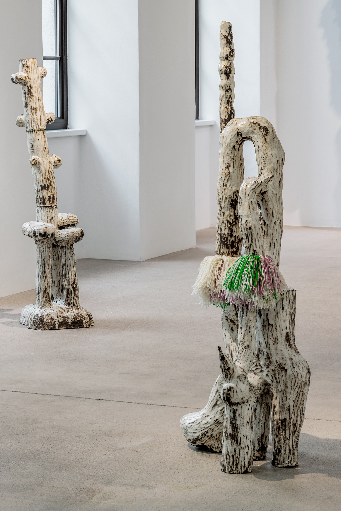 Installation view, Beautiful Pulsating Web, Eva Kahan Space, Vienna