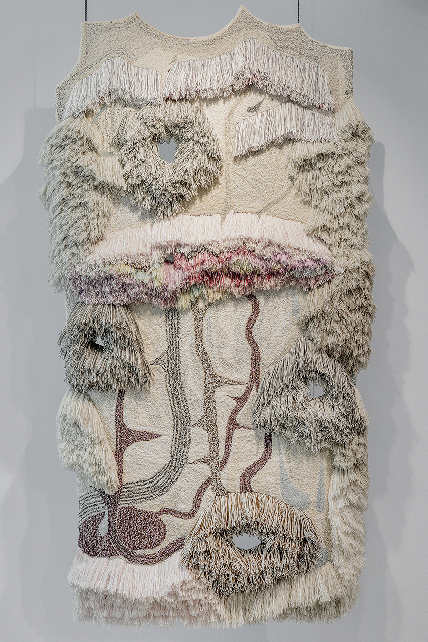 A Low-lying Cloud, 2026. Tufting and rya technique. Wool, cotton, acrylic
