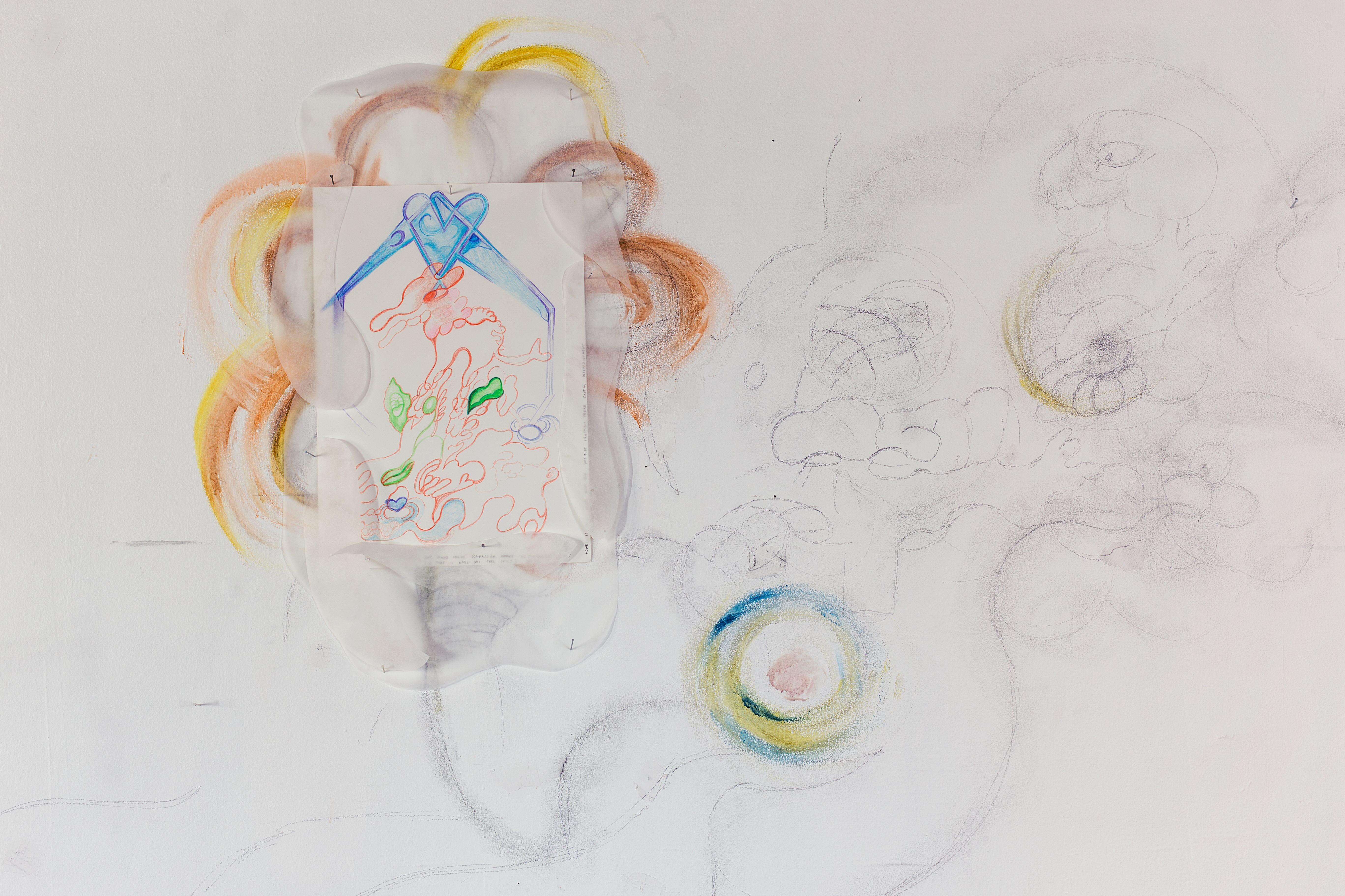 Hanna Samoson, Closeness Between Us, 2026. Installation (used materials: metal, wood, fire, water). 