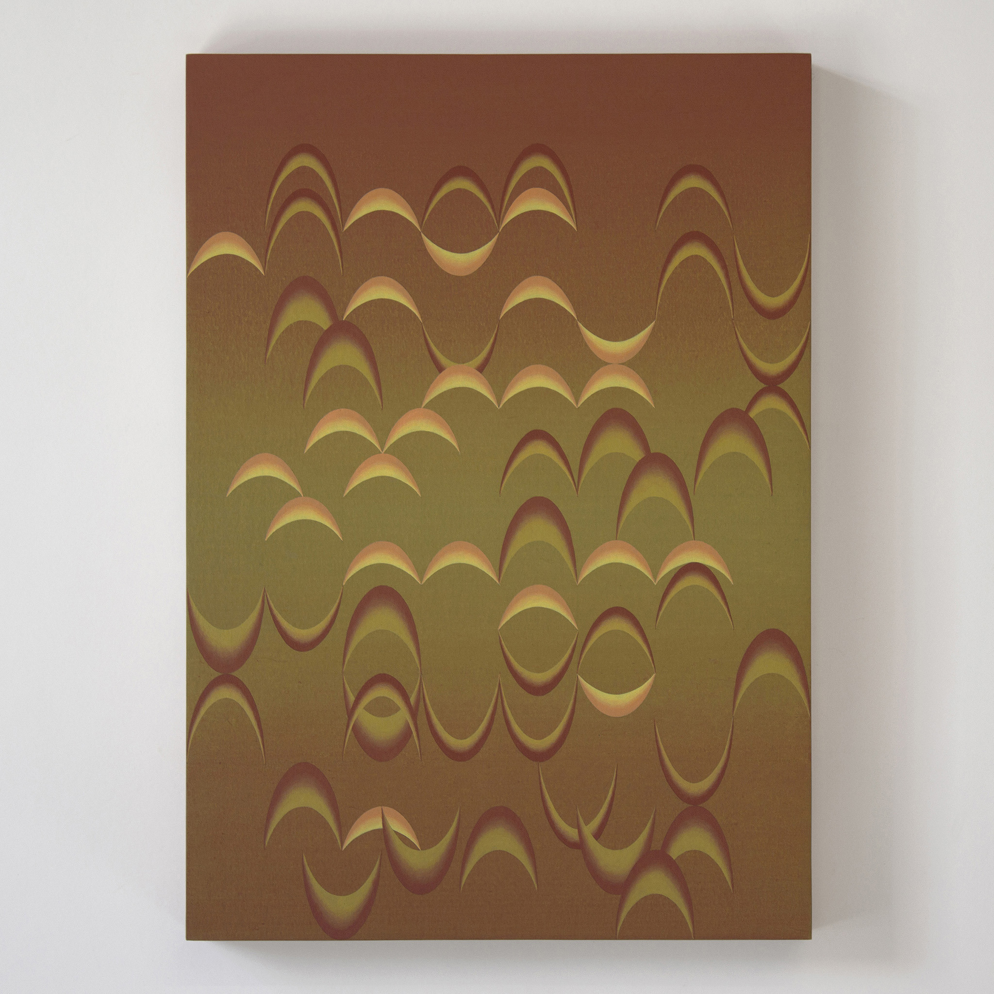 Jinyong Park, Prayer, 2026, Acrylic on paper and wooden panel, 29.7 x 21 cm