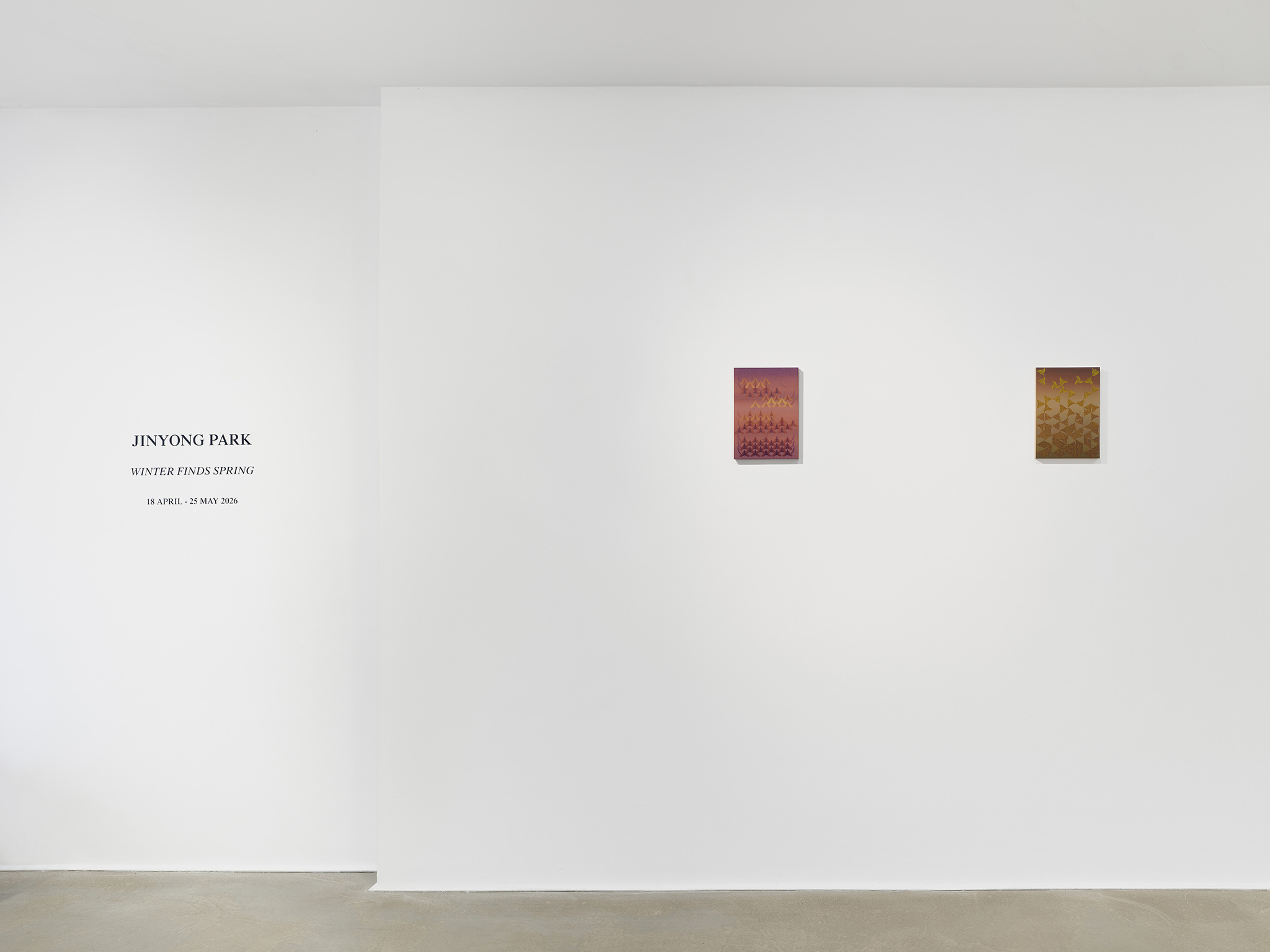 Winter Finds Spring installation view