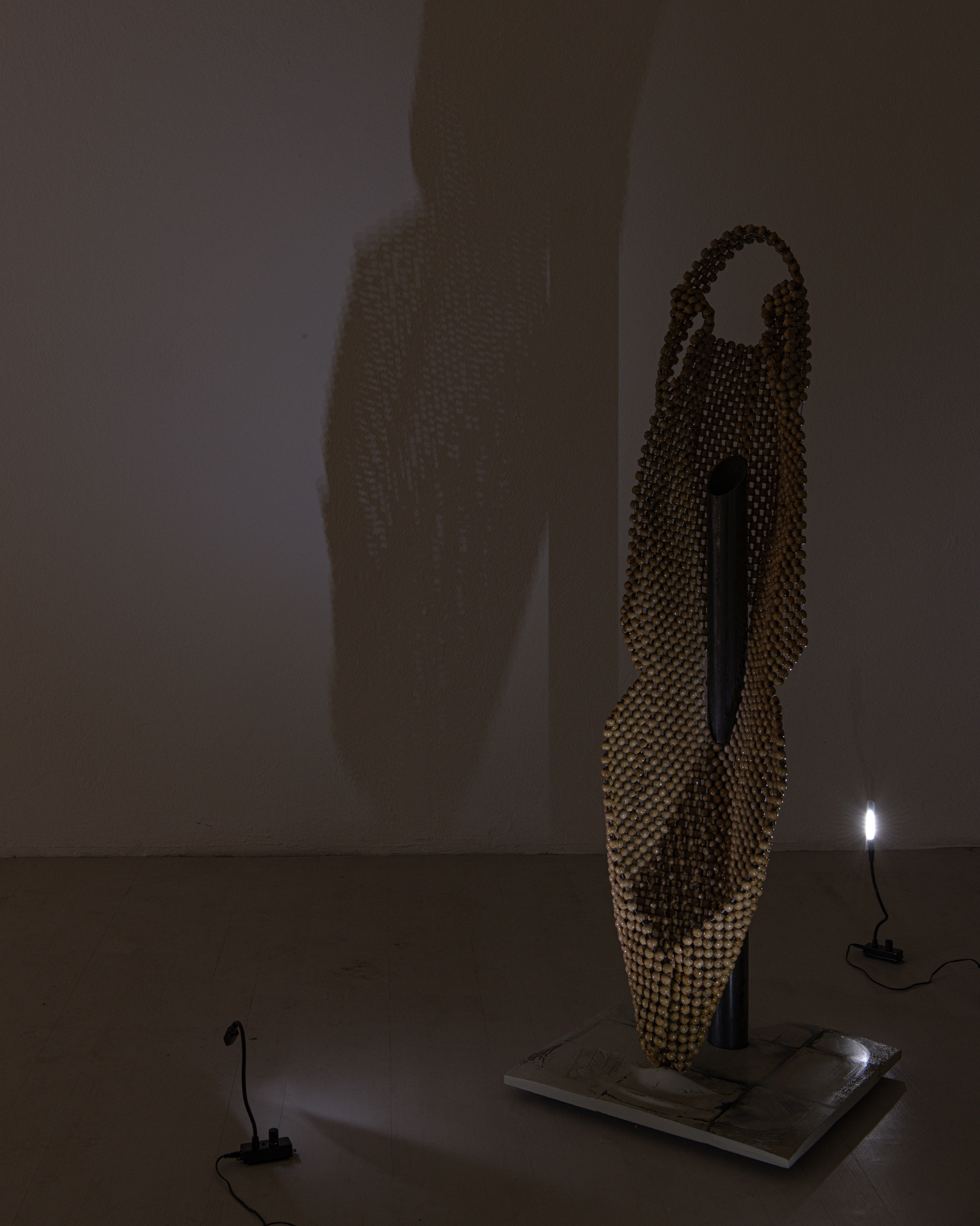 René Stiegler, The best part of pretend is the end, Wood, Epoxy, Steel, PLA, Varnish, Concrete, 2026