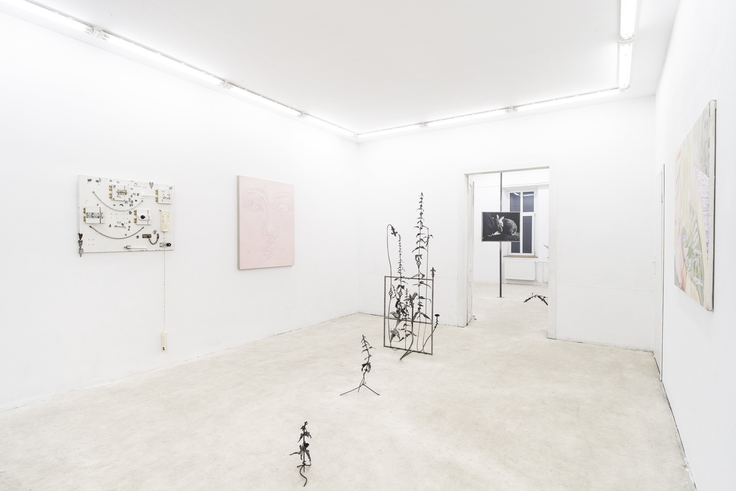 exhibition view, The Shape of a Scar