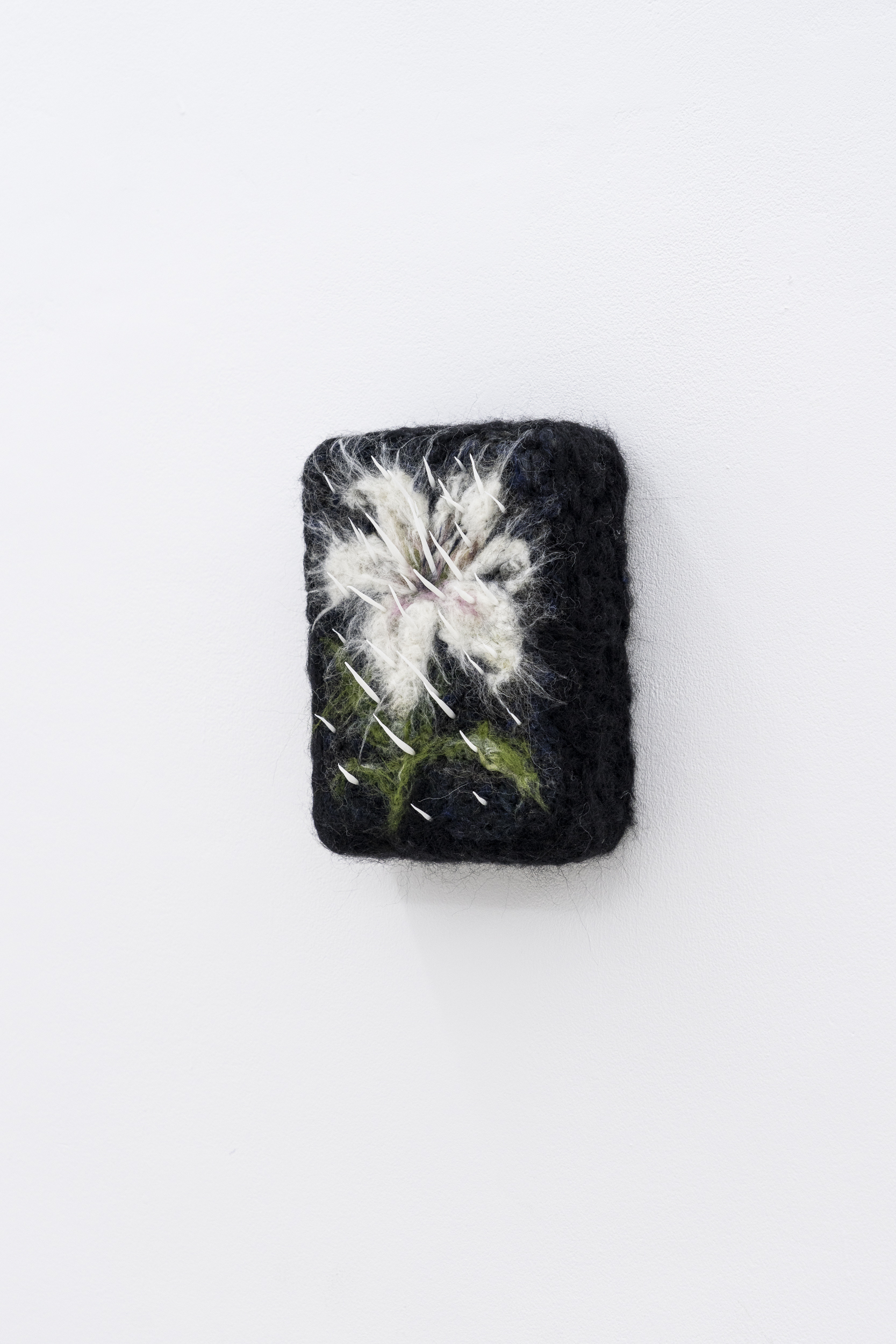 Olivia Rosa, Mother tongue,2026, mixed media, wool, felting,17x24cm
