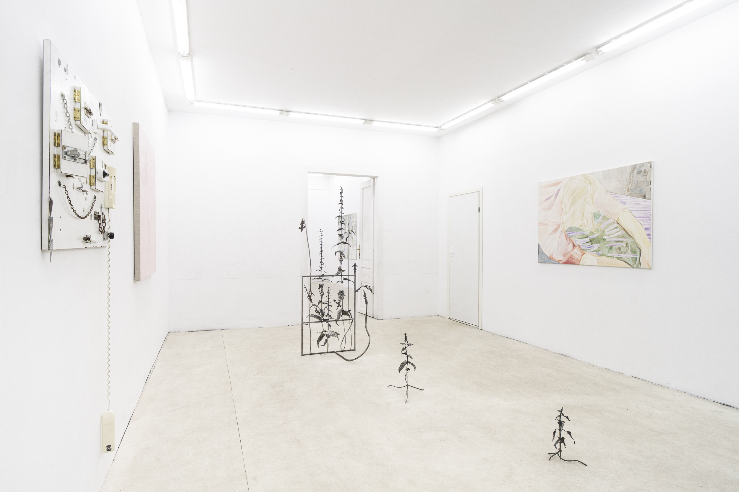 exhibition view, The Shape of a Scar