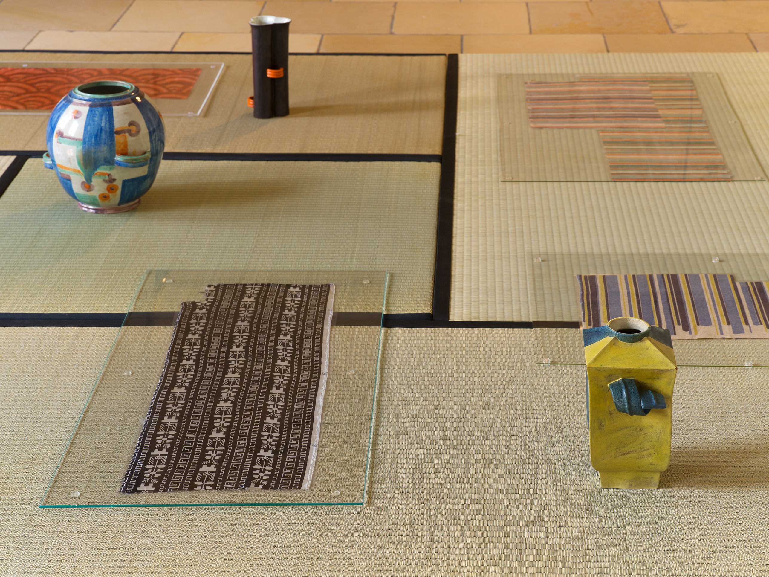 Leonor Antunes, “discrepancies with W.W. (in company)”, installation view, University Gallery of the Angewandte, University of Applied Arts Vienna, 2026. Photo: Nick Ash.