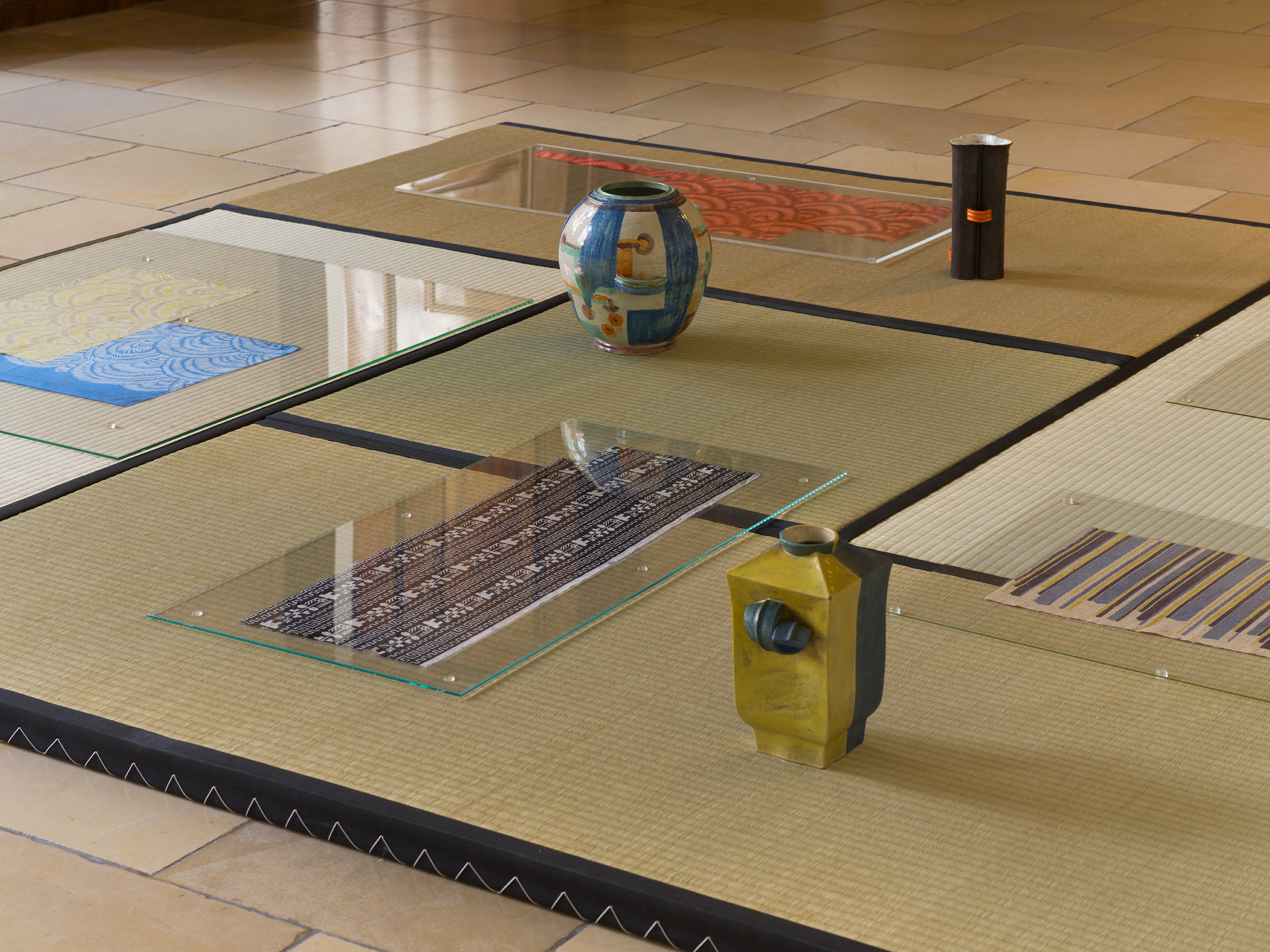 Leonor Antunes, “discrepancies with W.W. (in company)”, installation view, University Gallery of the Angewandte, University of Applied Arts Vienna, 2026. Photo: Nick Ash.