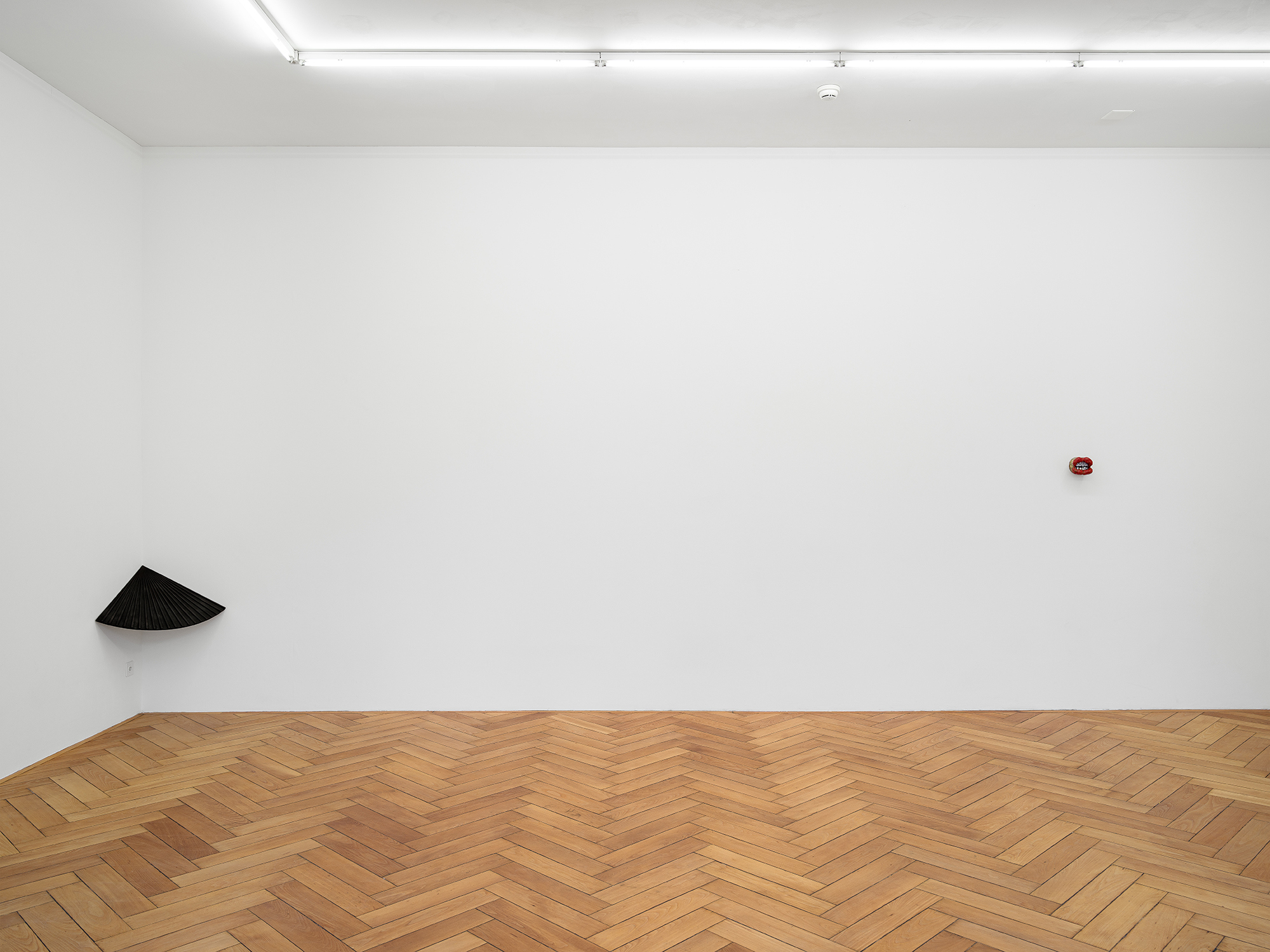 Sonnendeck, Rosengarten WC Welle-7, installation view Stadtgalerie Bern, 2026. Photo: Cedric Mussano