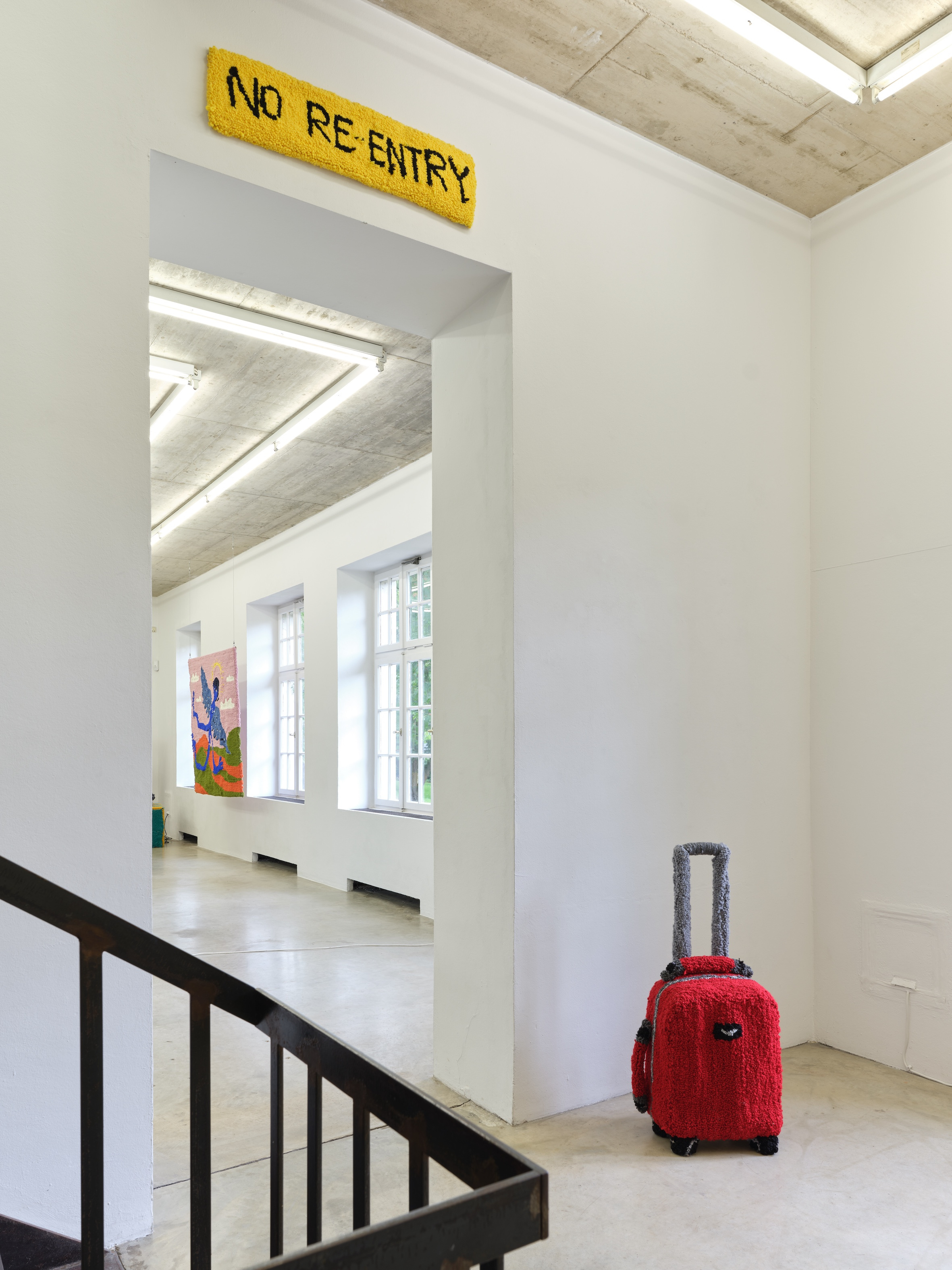 Elen Braga, At the Right Hand, 2026; No Re-Entry, 2026. Courtesy: the artist and Wouters Gallery, Brussels.