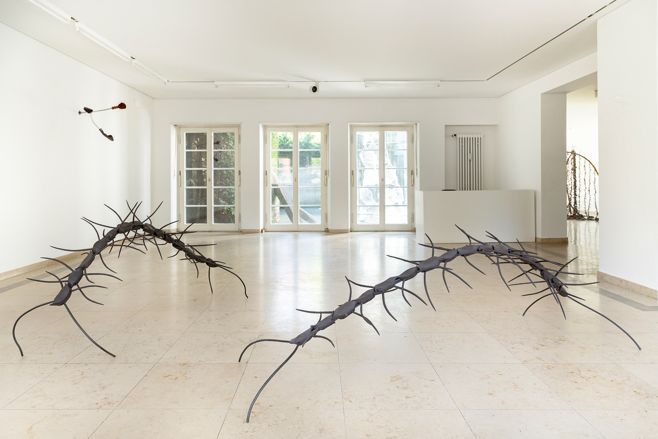 exhibition views, works by Diogo da Cruz and Lu Cheng at Kunstverein Augsburg