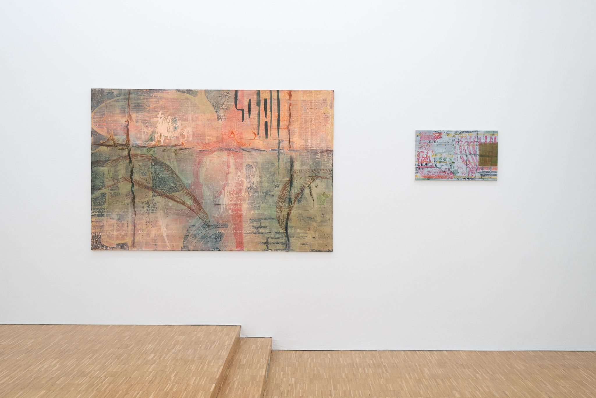 Before your eyes open, 2026, installation view