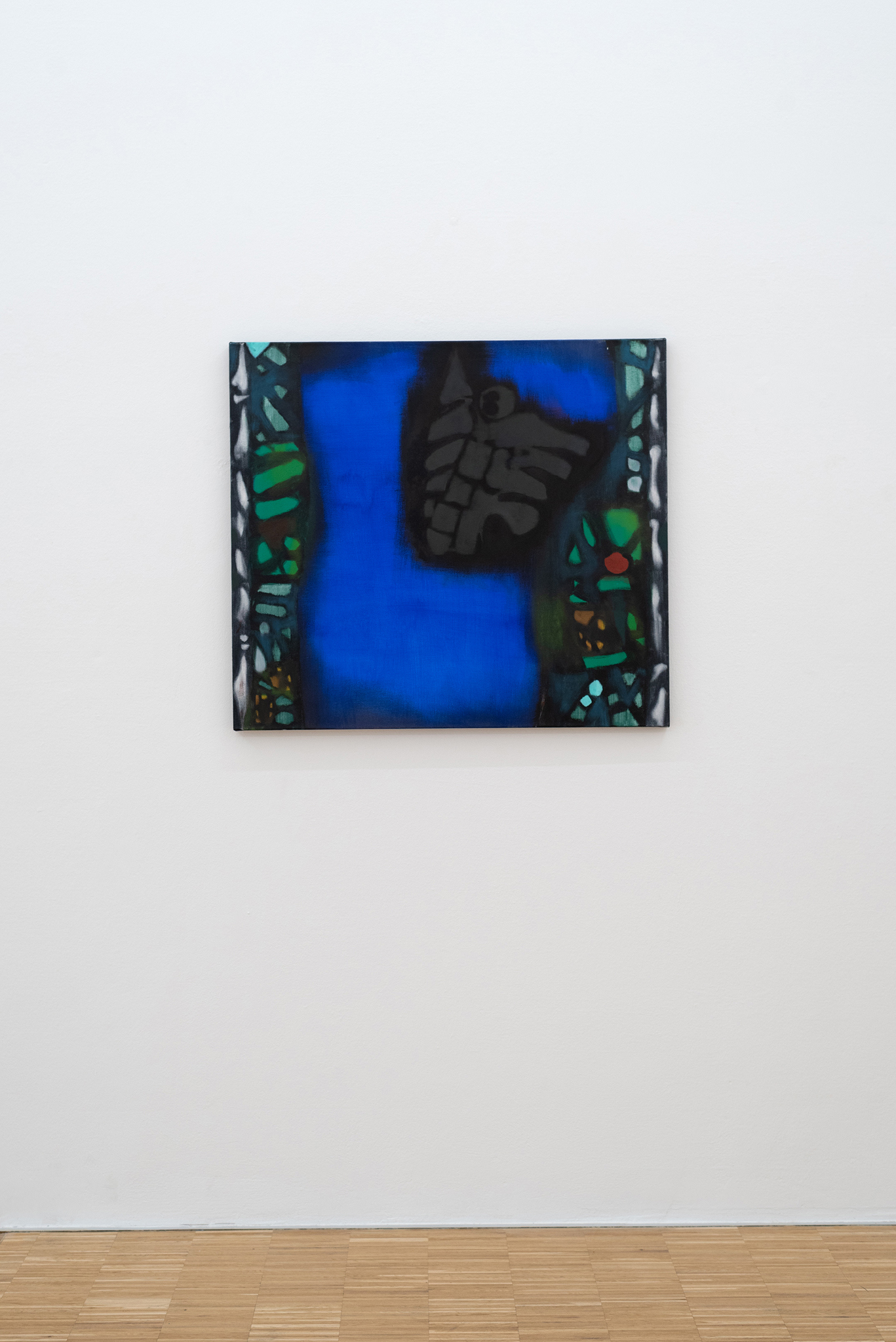 Luisa Kasalicky, Dedications: Augusto G., 2024, acrylic and oil on canvas, 80 x 90 cm