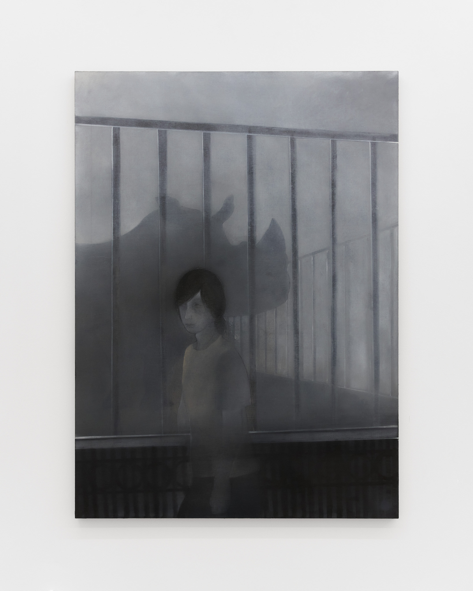 Ant Łakomsk, Hardcore, 2026, oil on canvas. Photo: Julia Malmquist 