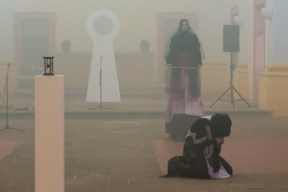 Performance on the opening of the exhibition SPIRIT WORLD RISING III / MMCXXVI