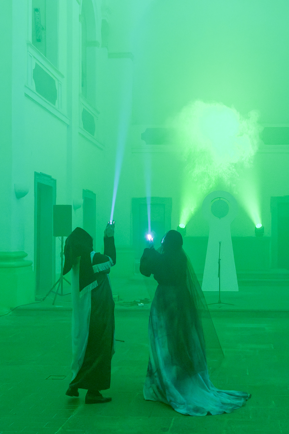 Performance on the opening of the exhibition SPIRIT WORLD RISING III / MMCXXVI