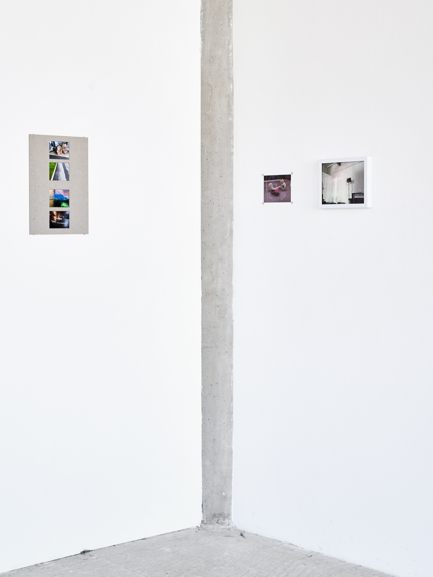 The Stew, Installation view (Levin Jaensch, Ohne Titel, 2026, Hanne Kaunicnik, New money, 2026 and Tobias Friedauer, NEU WORKSHOP, 2026)