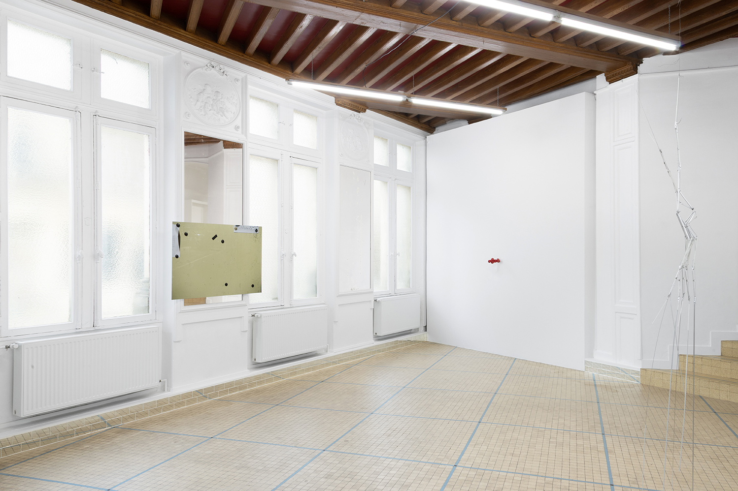 A Certain Distance, exhibition view, Café des Glaces, Tonnerre, 2026