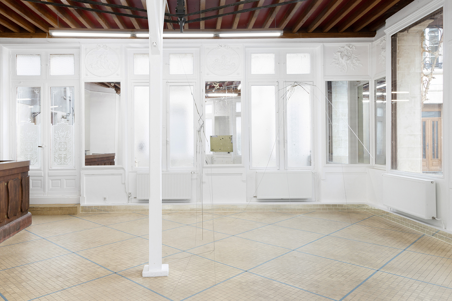 A Certain Distance, exhibition view, Café des Glaces, Tonnerre, 2026