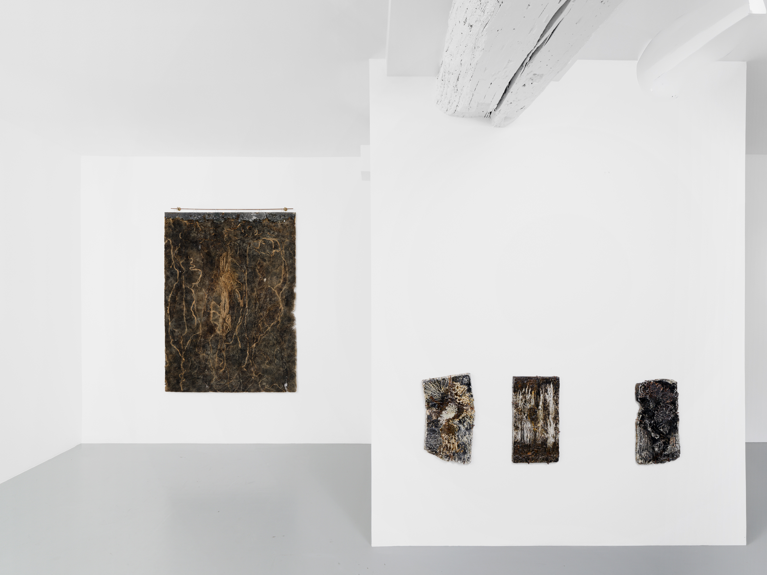 Les résignées, exhibition view