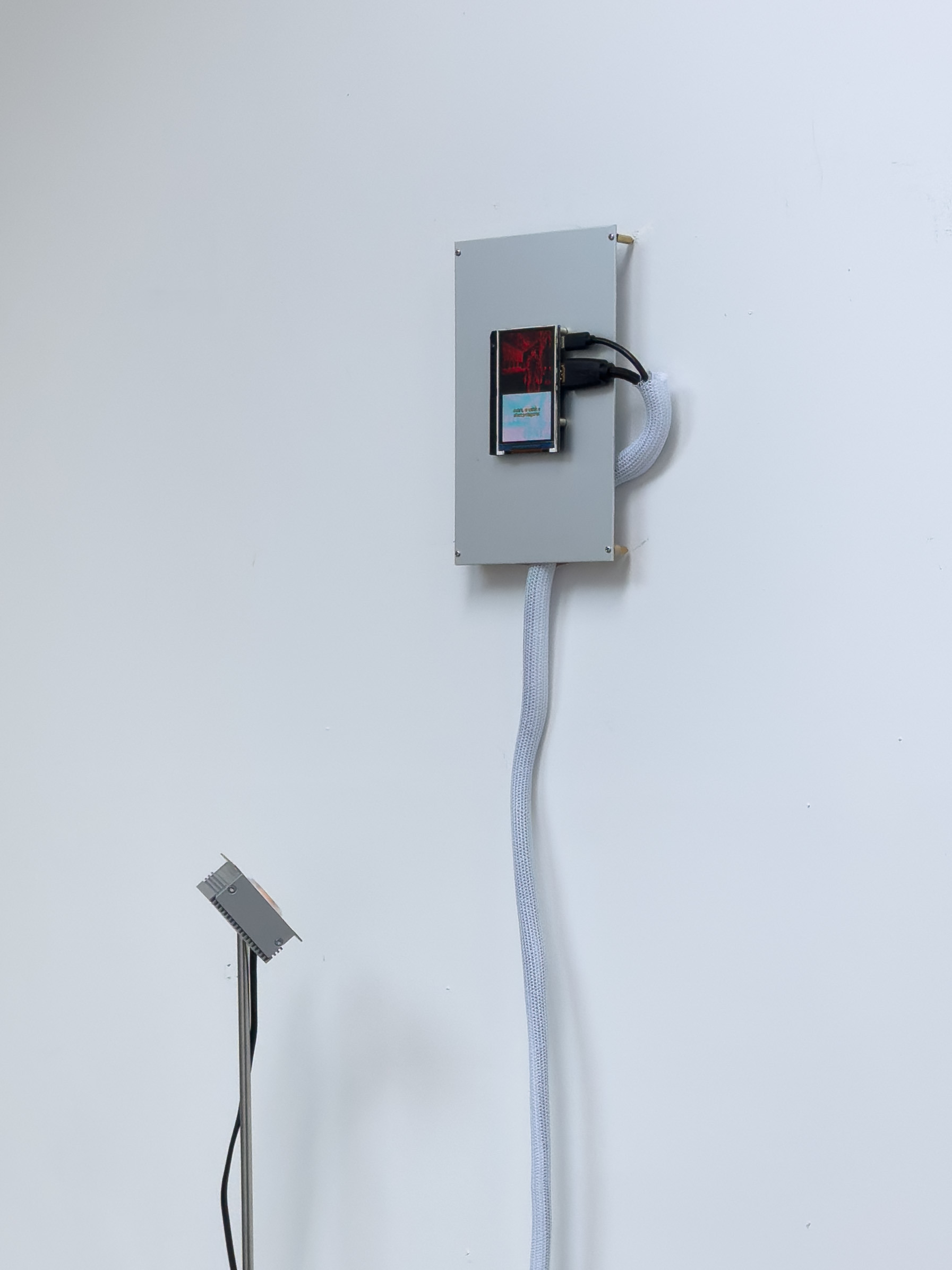 Dot Als, ‘Index of absent spaces’, 2026, installation, 150 × 55 × 42 cm. Photo: Courtesy of the artist & Temporary Matter
