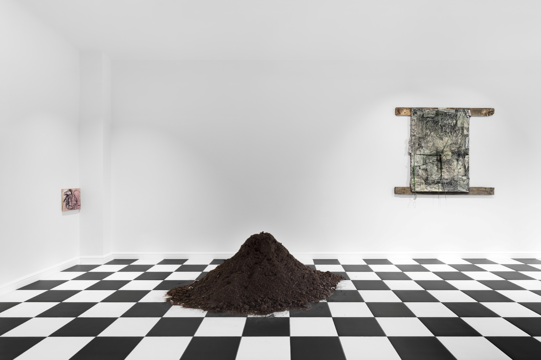 Czaro Malinkiewicz, „Untitled”, 2026, mixed technique, 24 x 30 cm, Czaro Malinkiewicz, „Untitled”, 2024, mixed technique, 100 x 70 cm