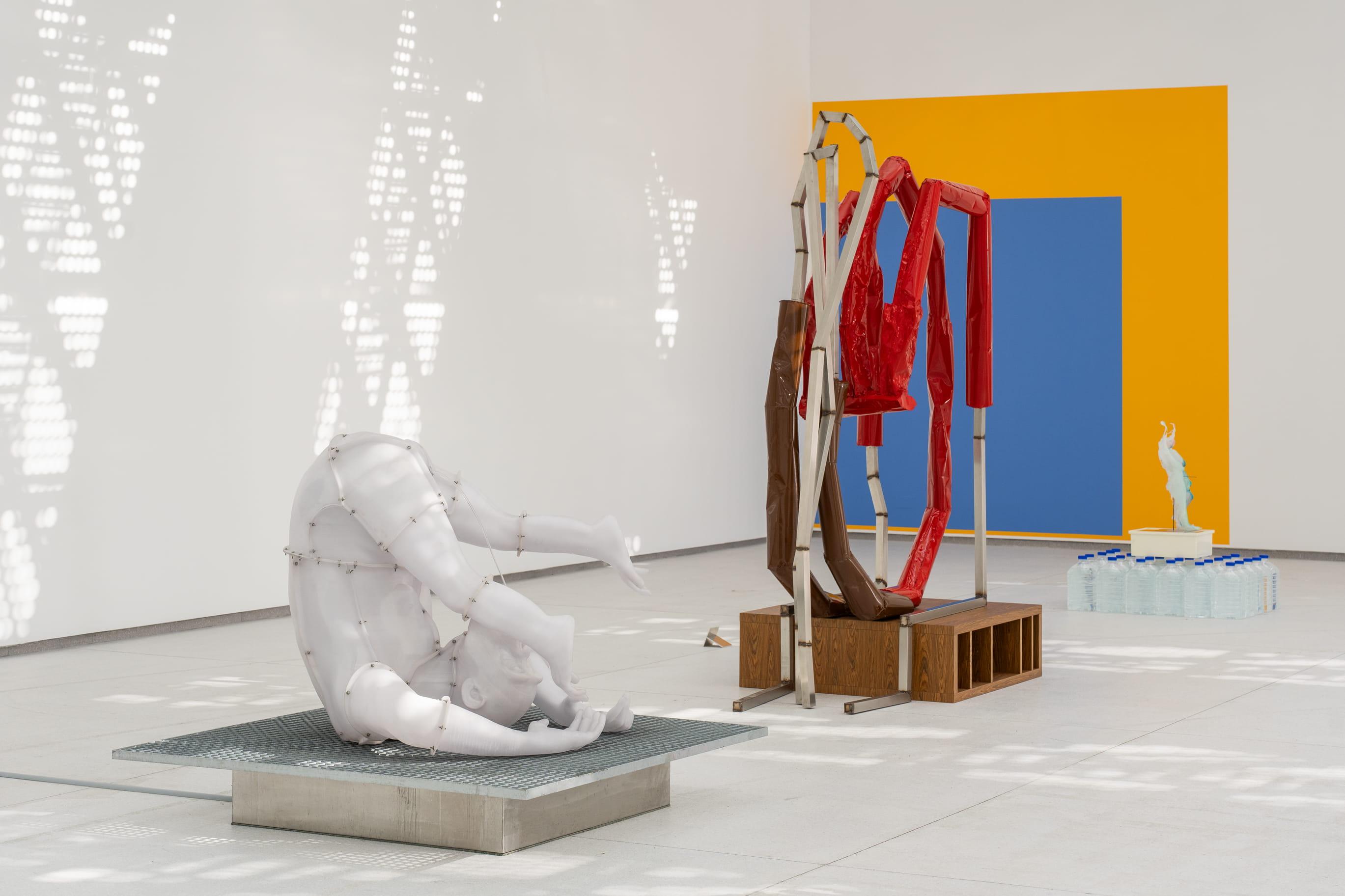 “Superglue, or Inventing the Friend”, exhibition view. Contemporary Art Centre, 2026. Curator: Valentinas Klimašauskas. Photographer: Andrej Vasilenko