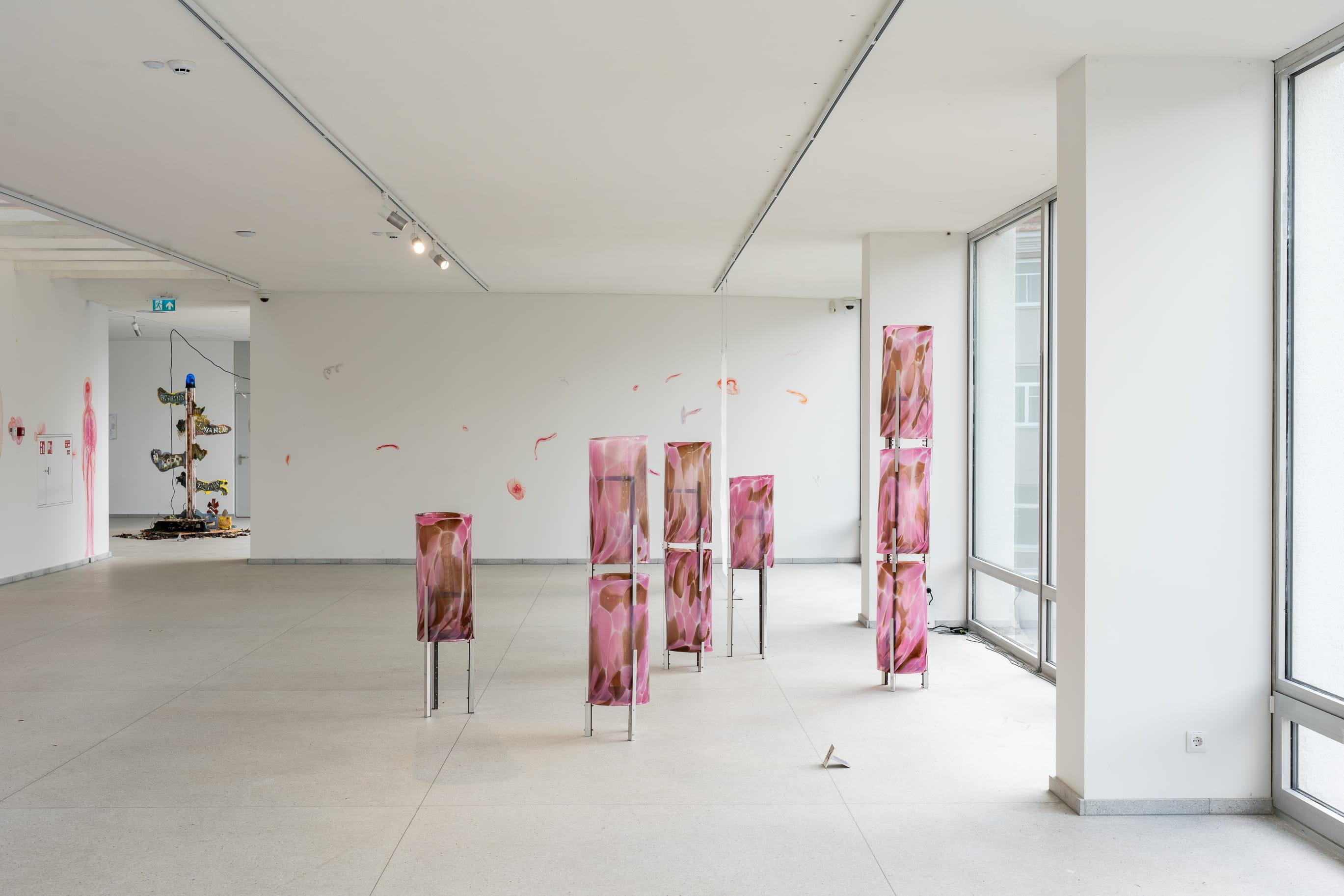 “Superglue, or Inventing the Friend”, exhibition view. Contemporary Art Centre, 2026. Curator: Valentinas Klimašauskas. Photographer: Andrej Vasilenko