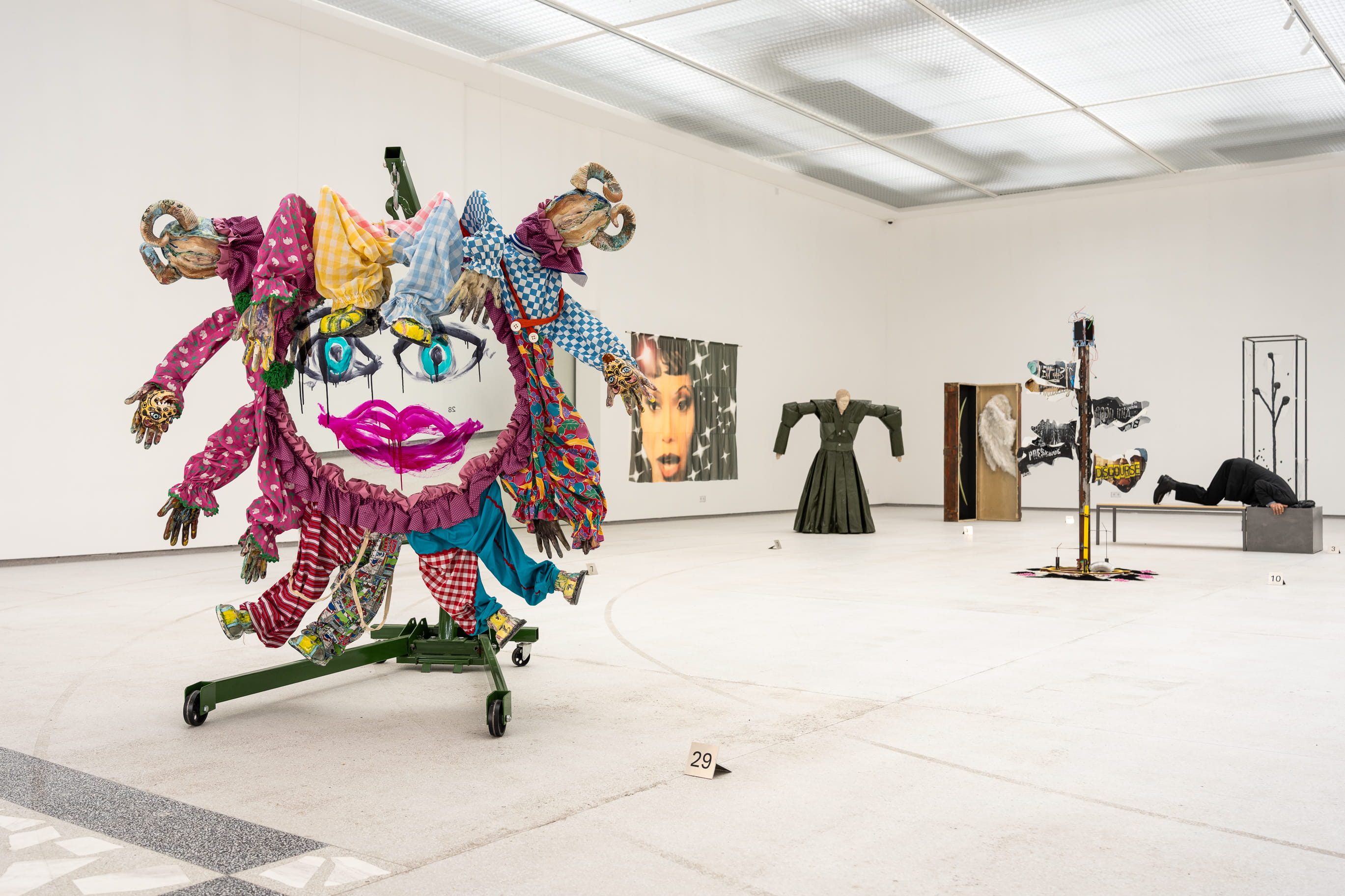 “Superglue, or Inventing the Friend”, exhibition view. Contemporary Art Centre, 2026. Curator: Valentinas Klimašauskas. Photographer: Andrej Vasilenko