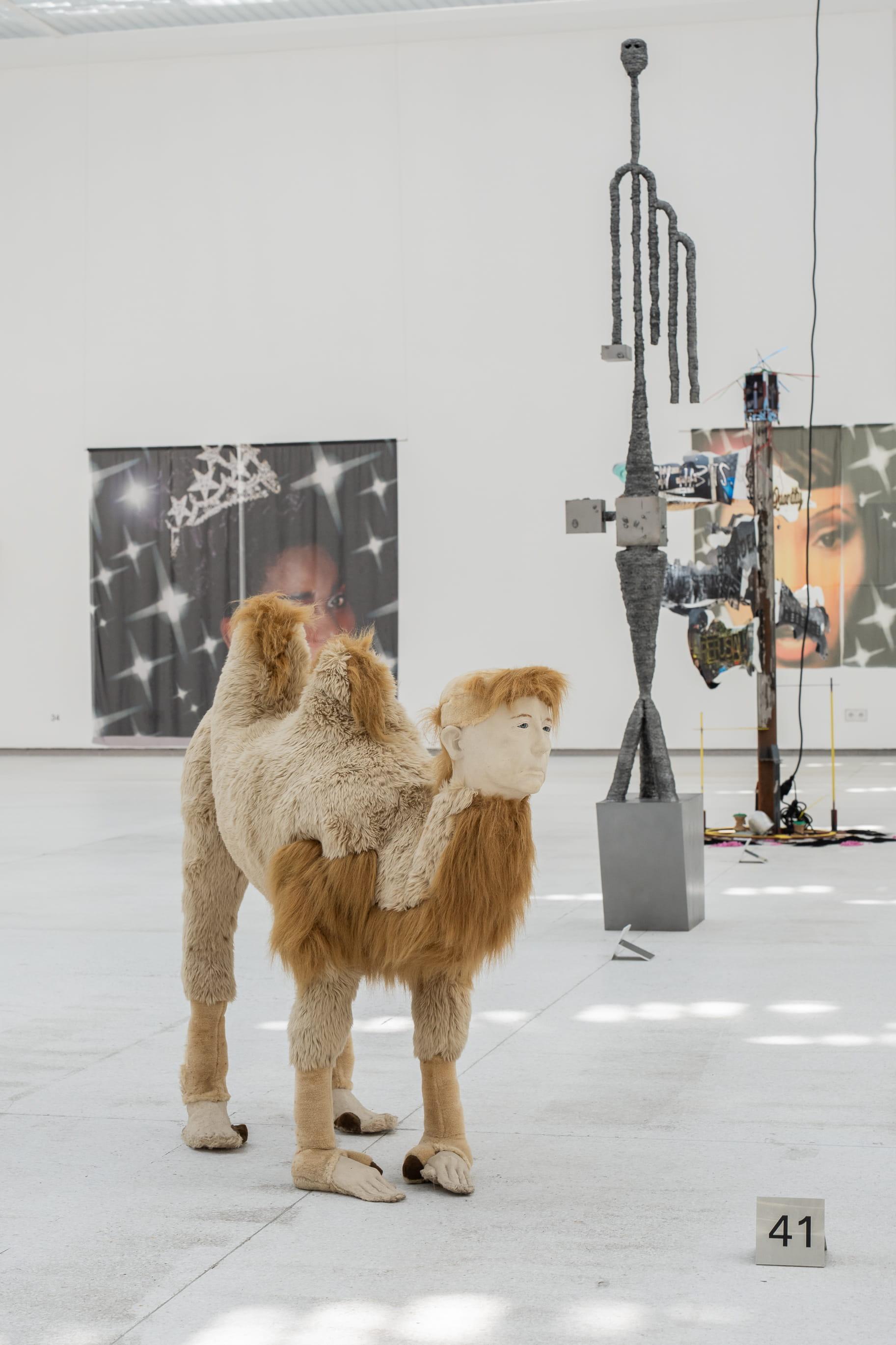 “Superglue, or Inventing the Friend”, exhibition view. Contemporary Art Centre, 2026. Curator: Valentinas Klimašauskas. Photographer: Andrej Vasilenko