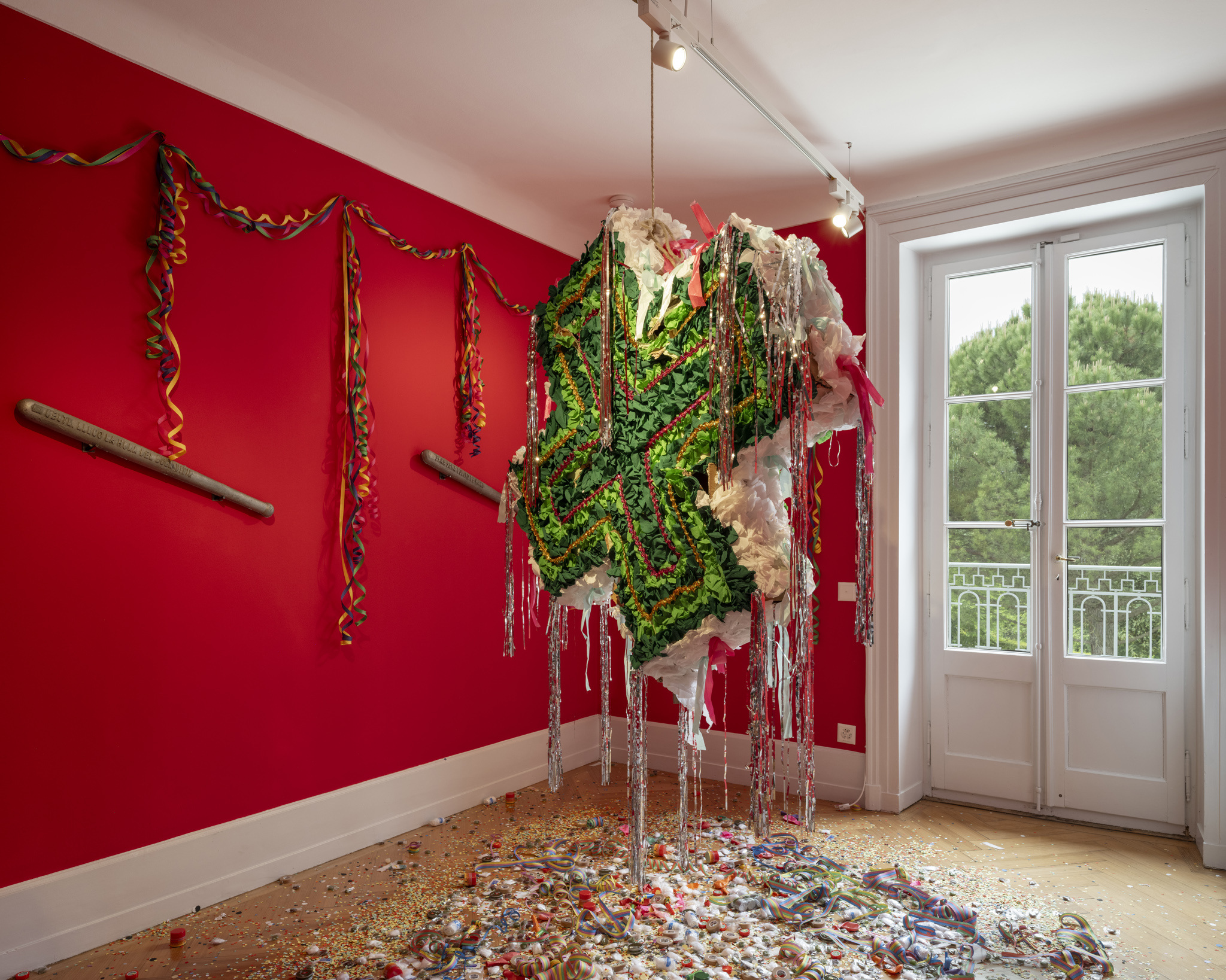 Exhibition View, ‘helvetropicos. Más acá de lo (ir)real’ at the Villa Bernasconi, 2026 © Photo by Dylan Perrenoud